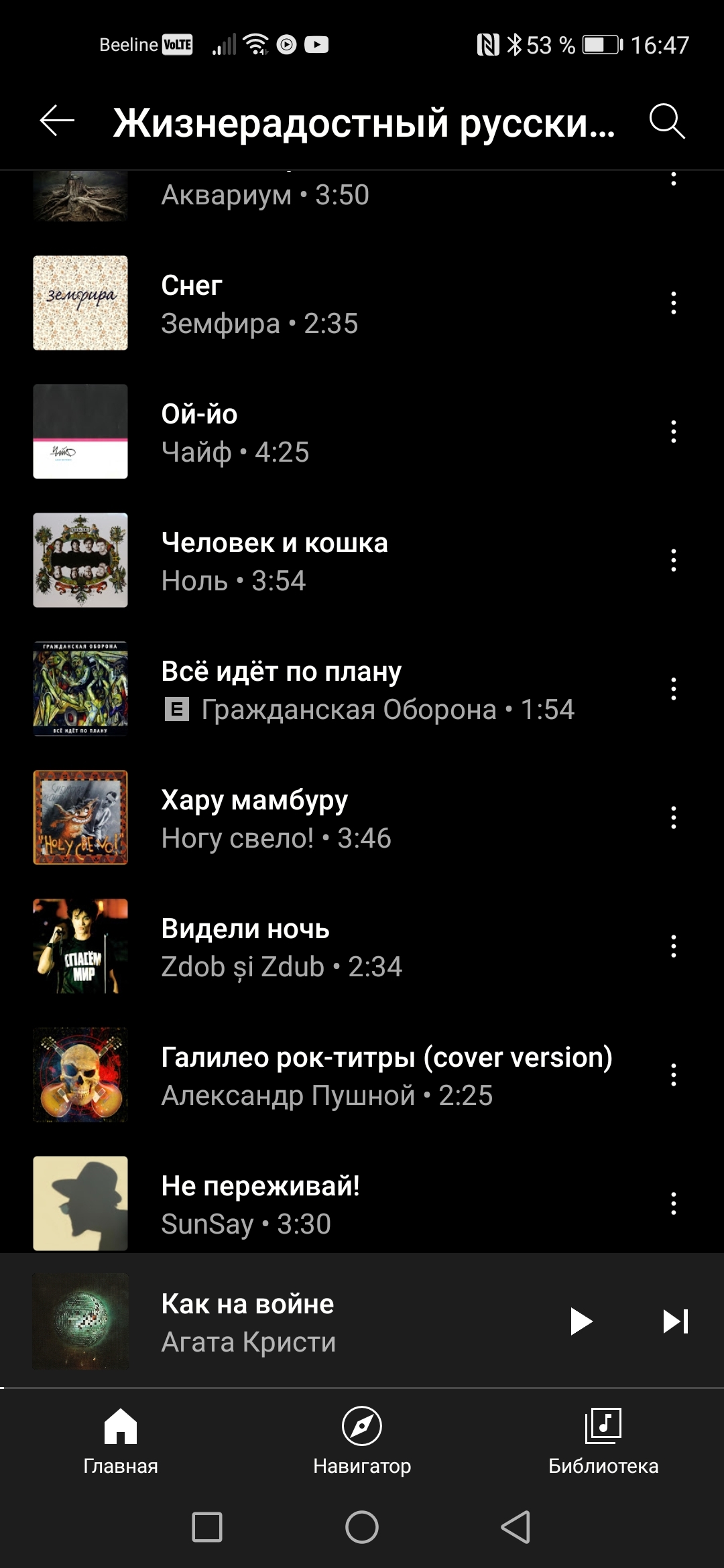 Название подборок/плейлистов YouTube Music вызывают восторг | Пикабу