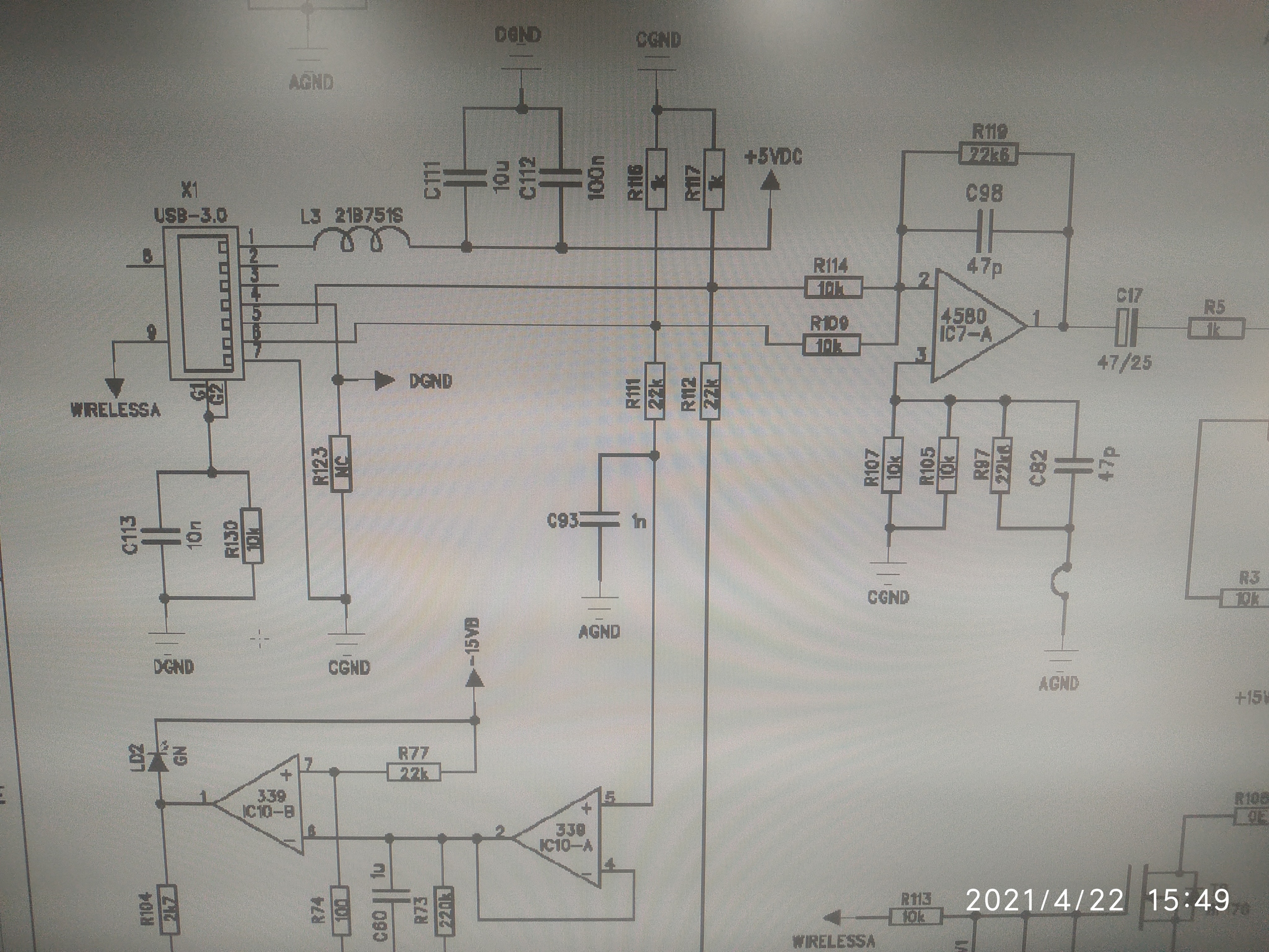 Behringer best sale b115d schematic