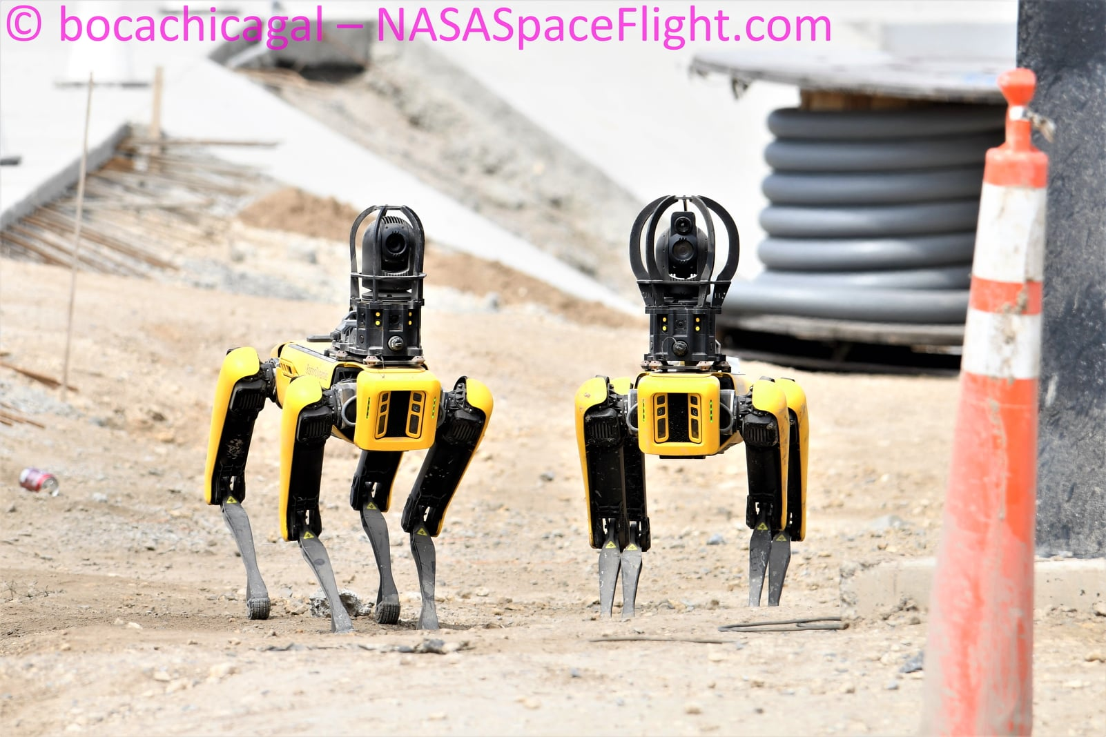 Роботы Boston Dynamics на службе SpaceX | Пикабу