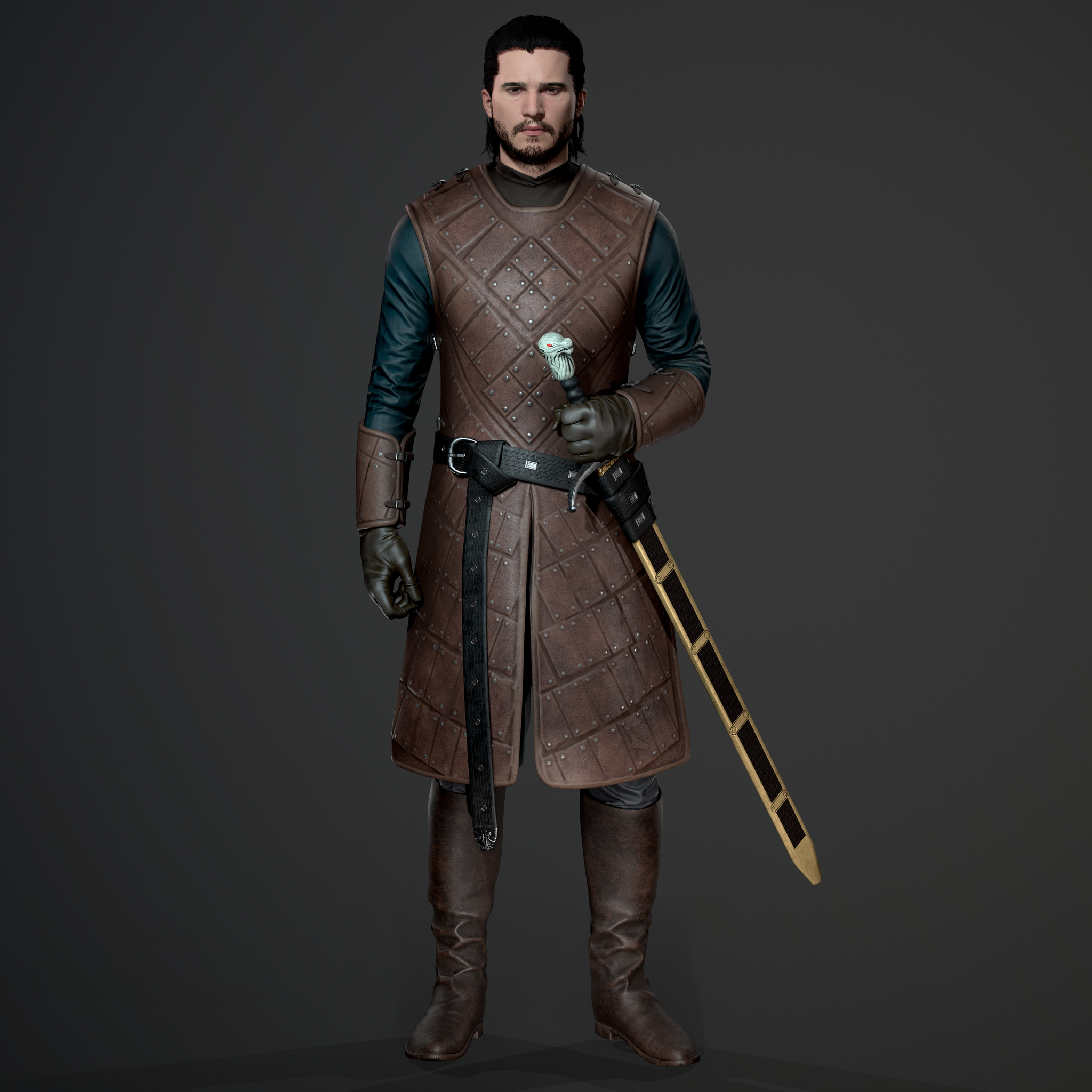 Jon Snow 3d Model | Пикабу