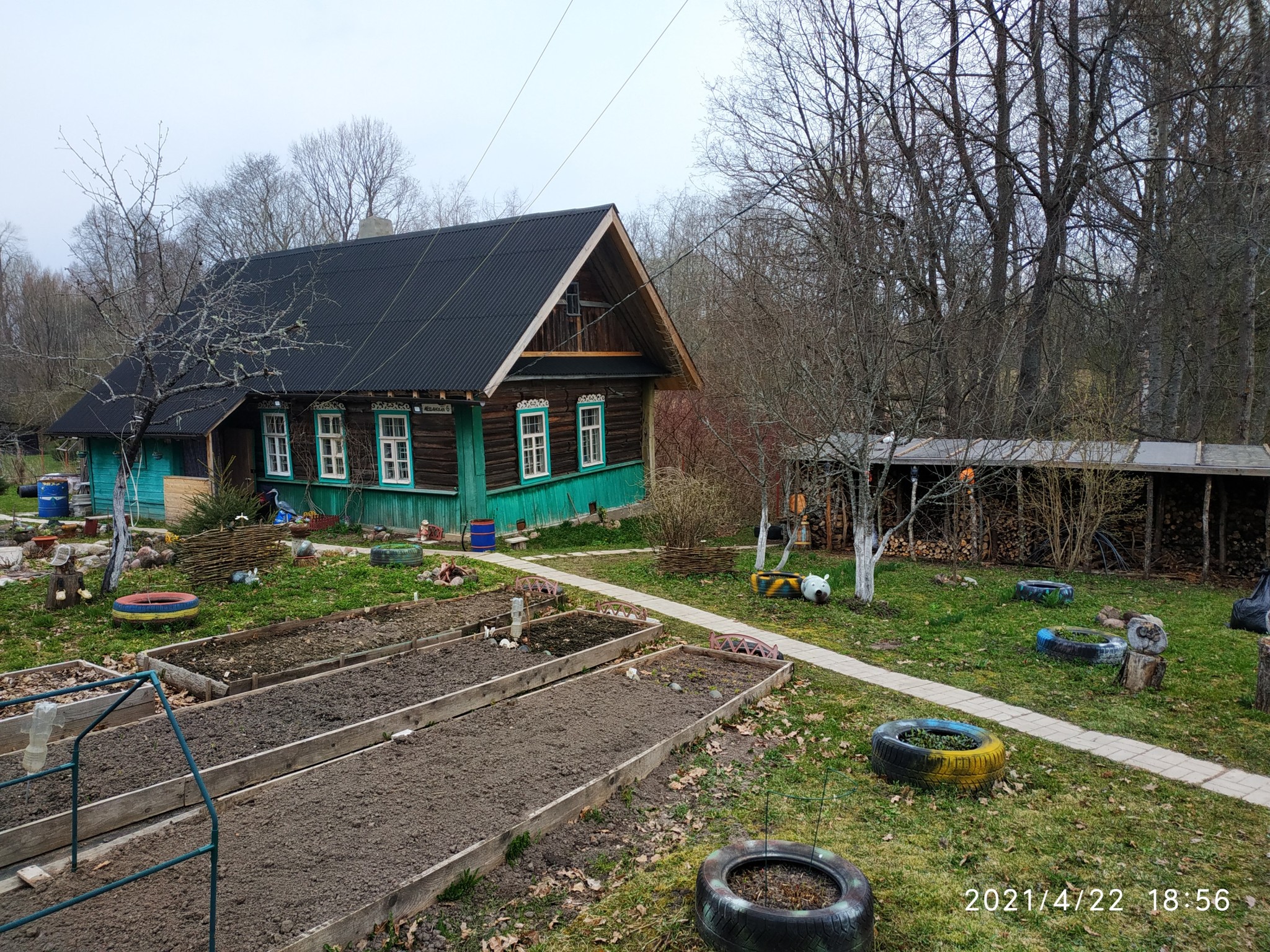 Вышел на пенсию и переехал в деревню на постоянное место жительства | Пикабу