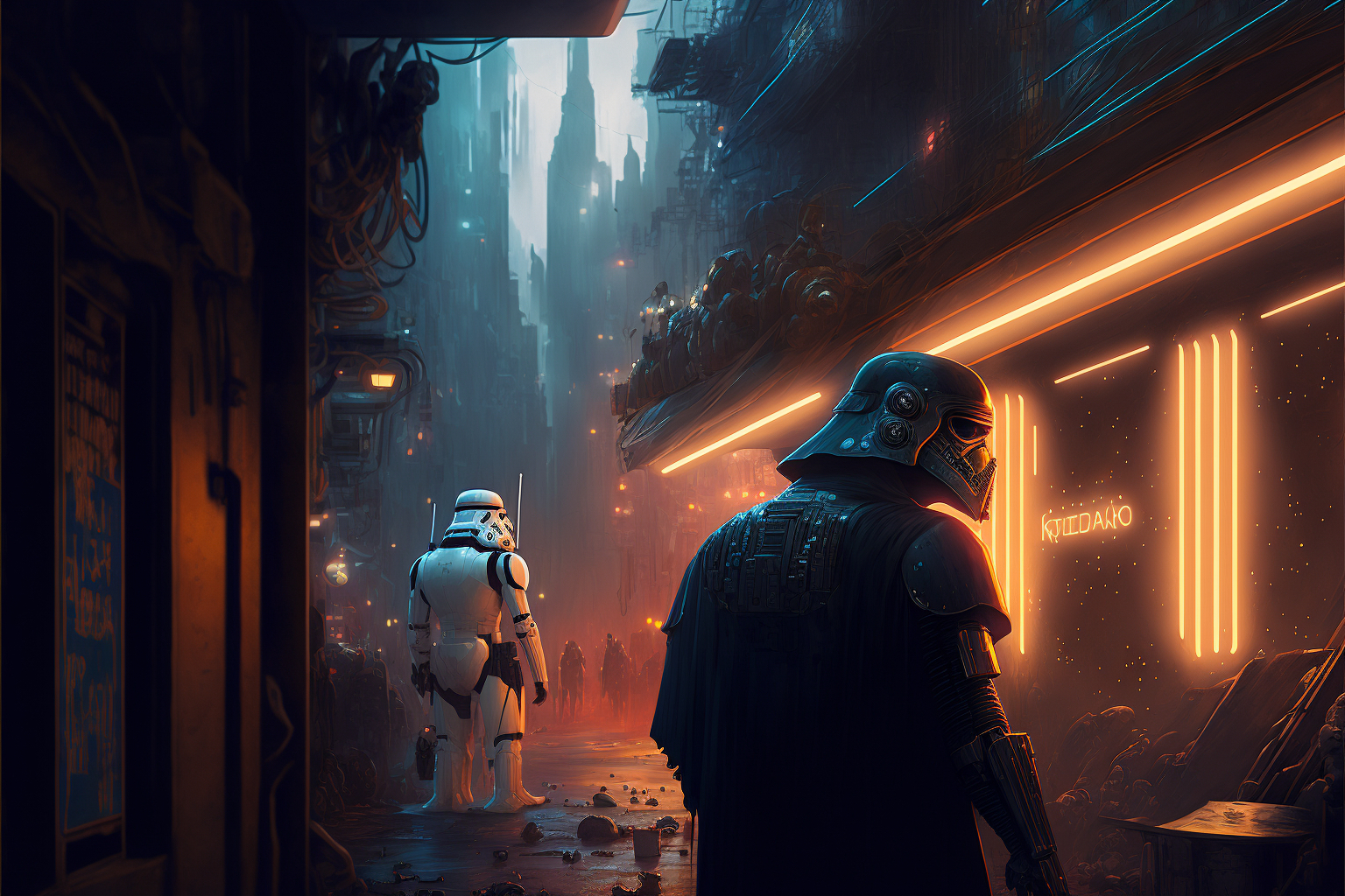 Star wars cyberpunk фото 21