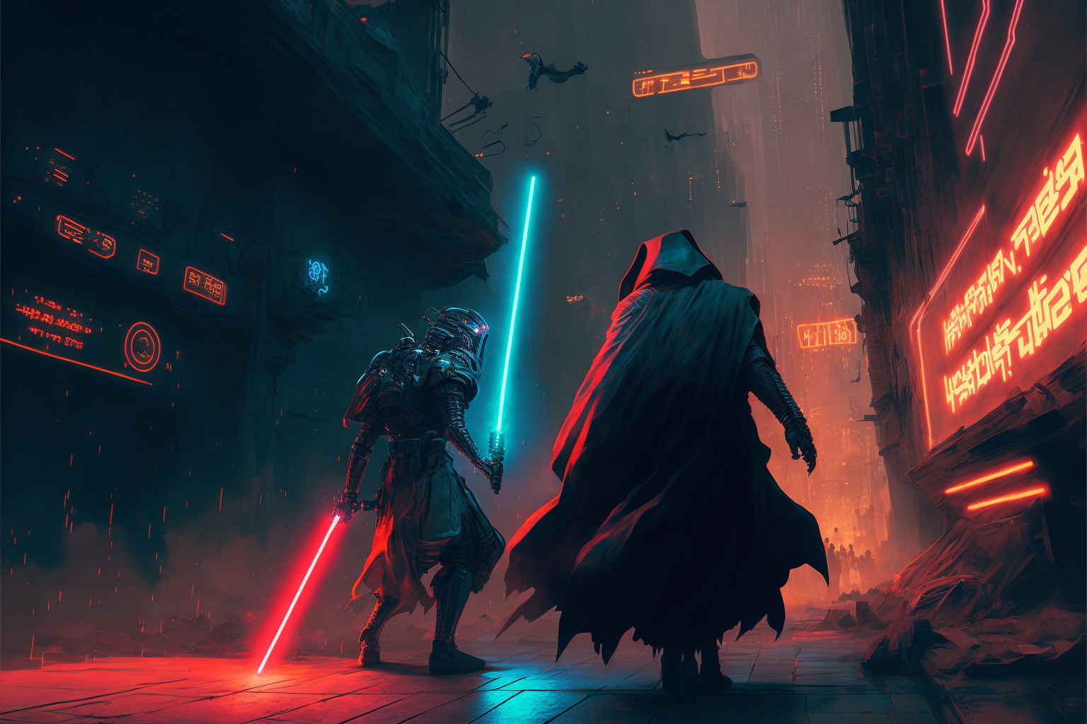 Star wars cyberpunk фото 63