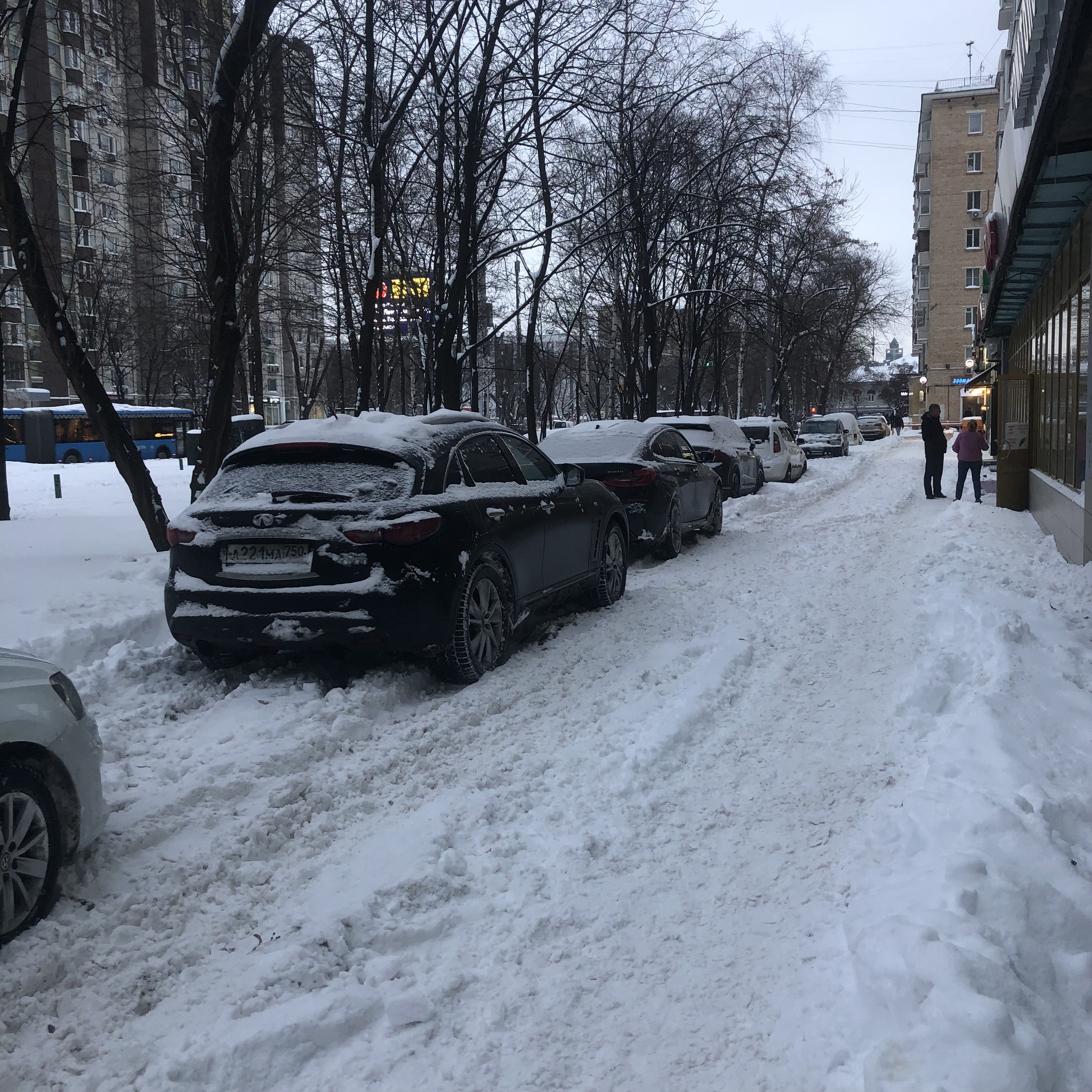 Коротко о уборке снега в Москве | Пикабу