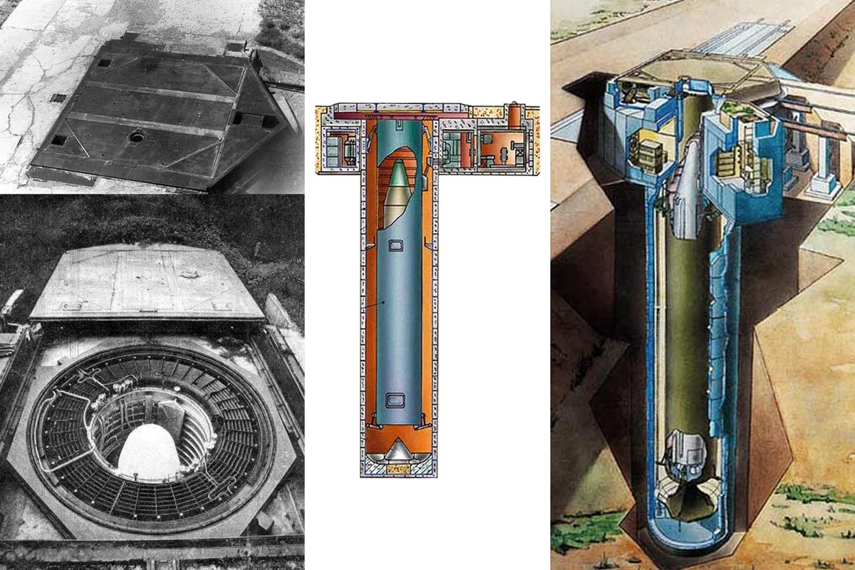 Спустились в шахту ядерной ракеты УР-100 на заброшенной ракетной базе  