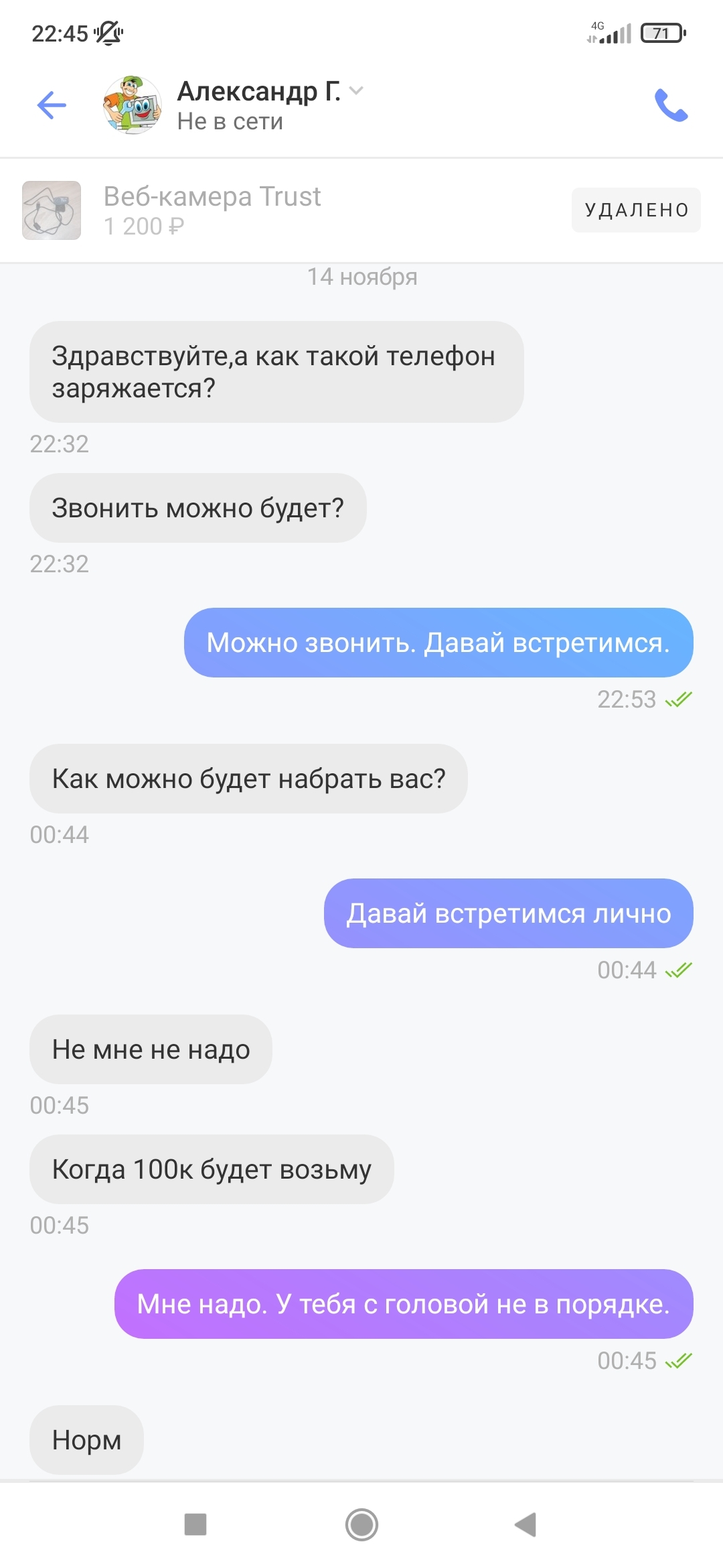 Тролли на Авито и Юле | Пикабу