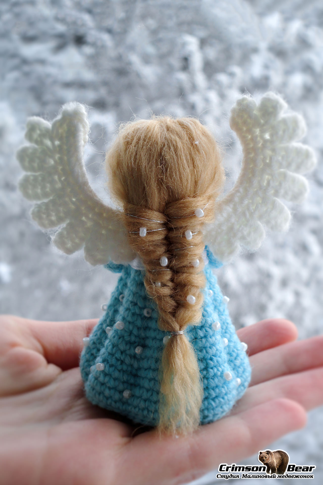 Ангелы - схемы вязания игрушек амигуруми крючком