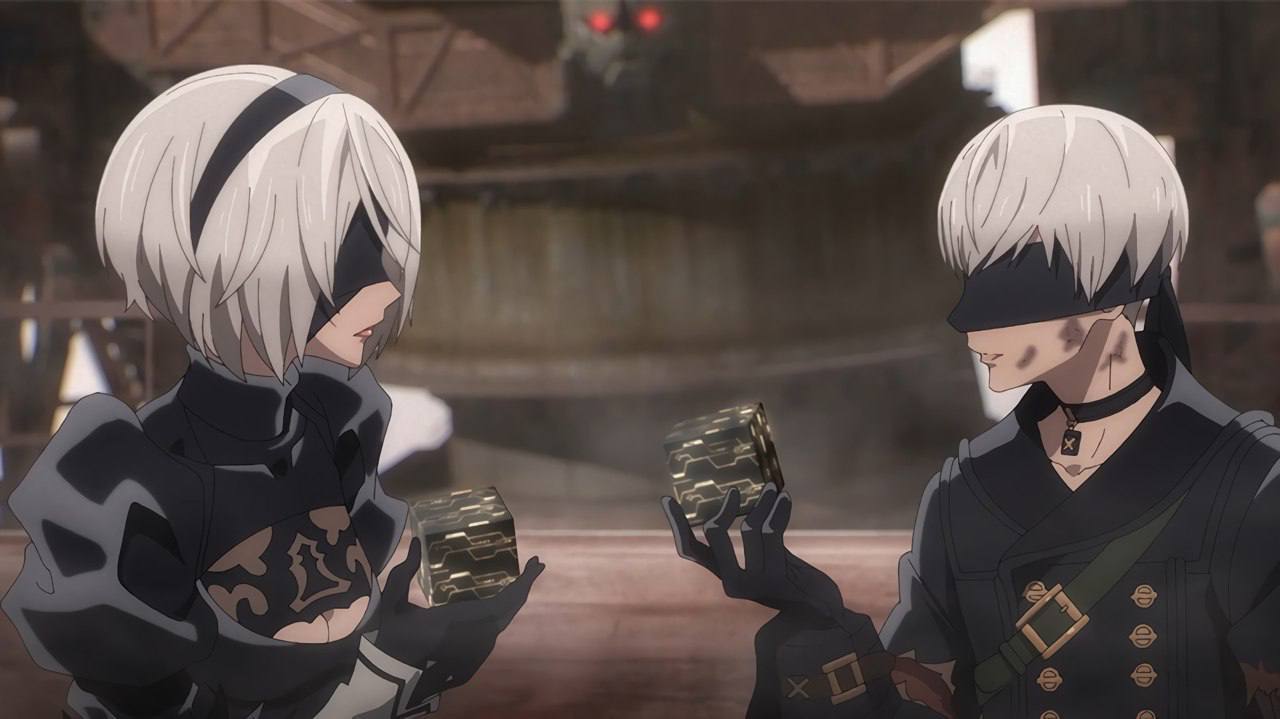 Сегодня вышла первая серия аниме по Nier: Automata... | Пикабу