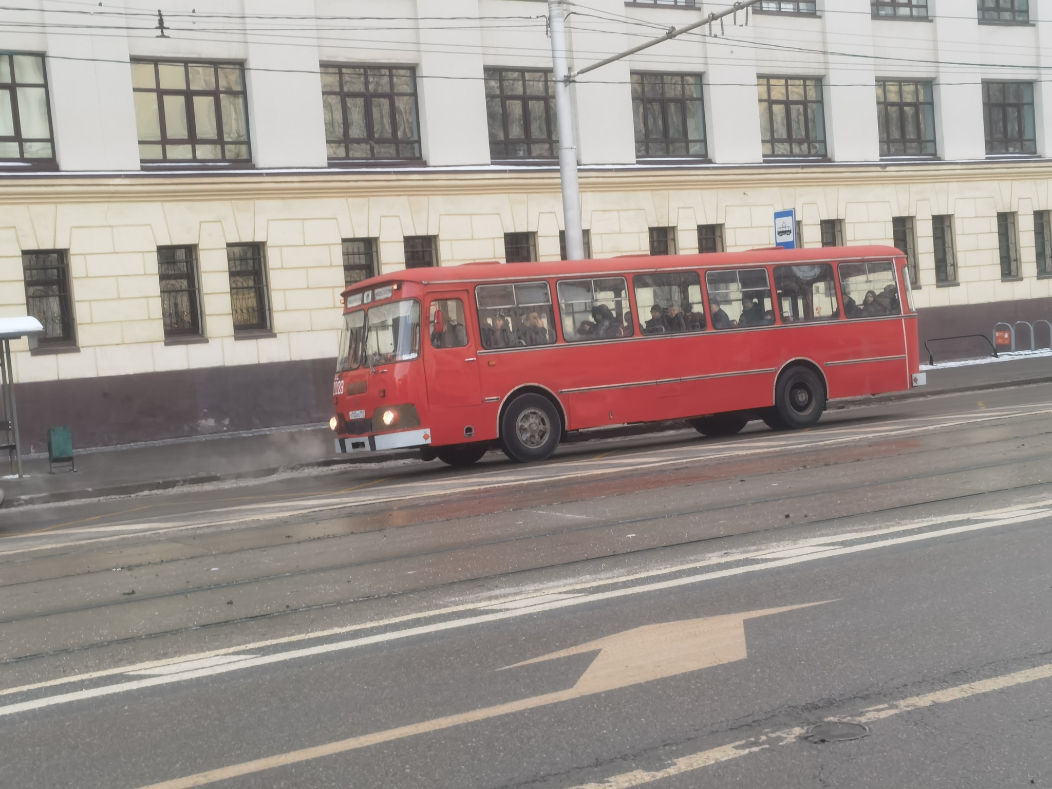 ЛиАЗ в Москве? Я тоже офигел | Пикабу