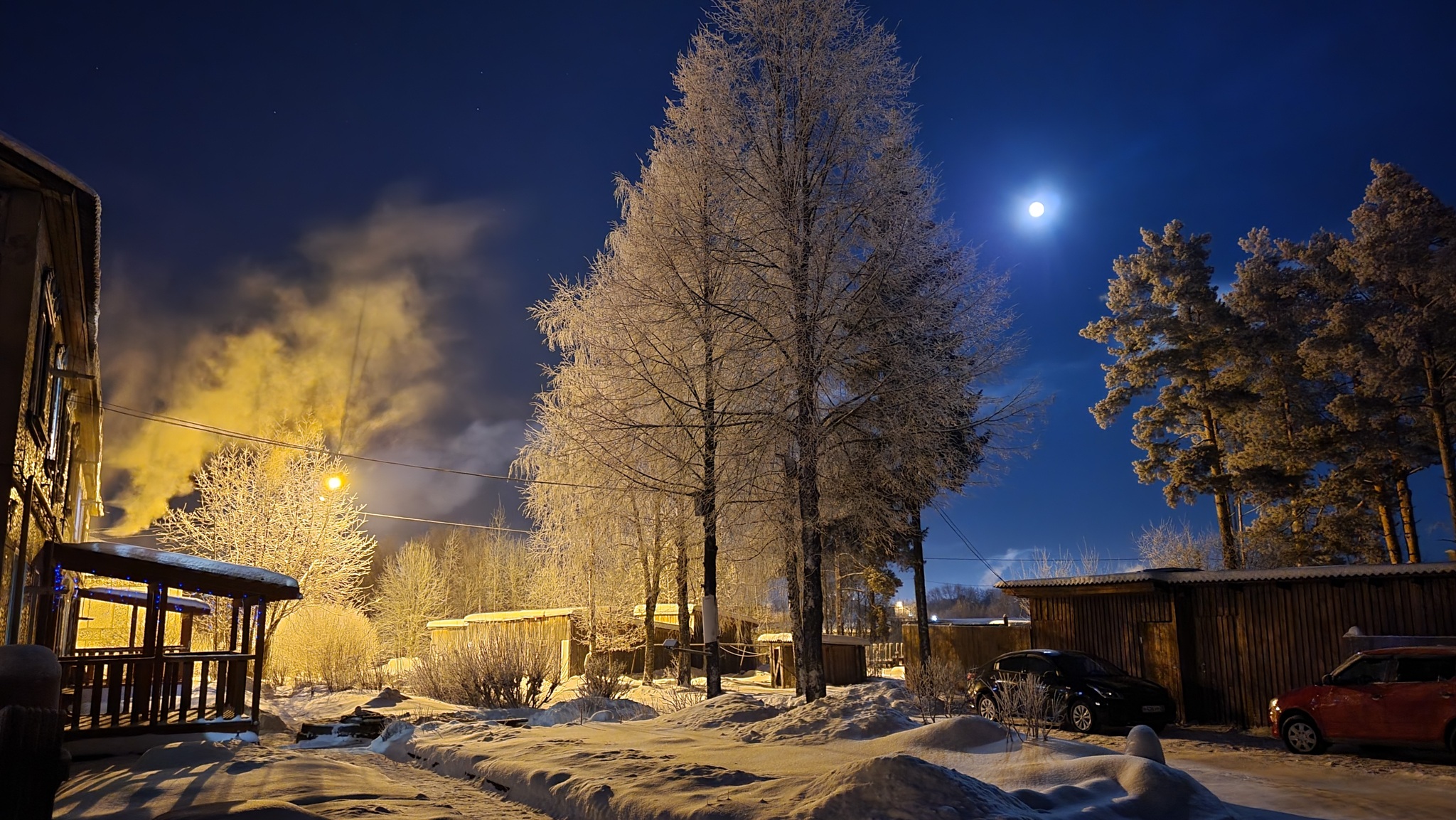 Г. Вельск, Архангельская область, -40 °C | Пикабу