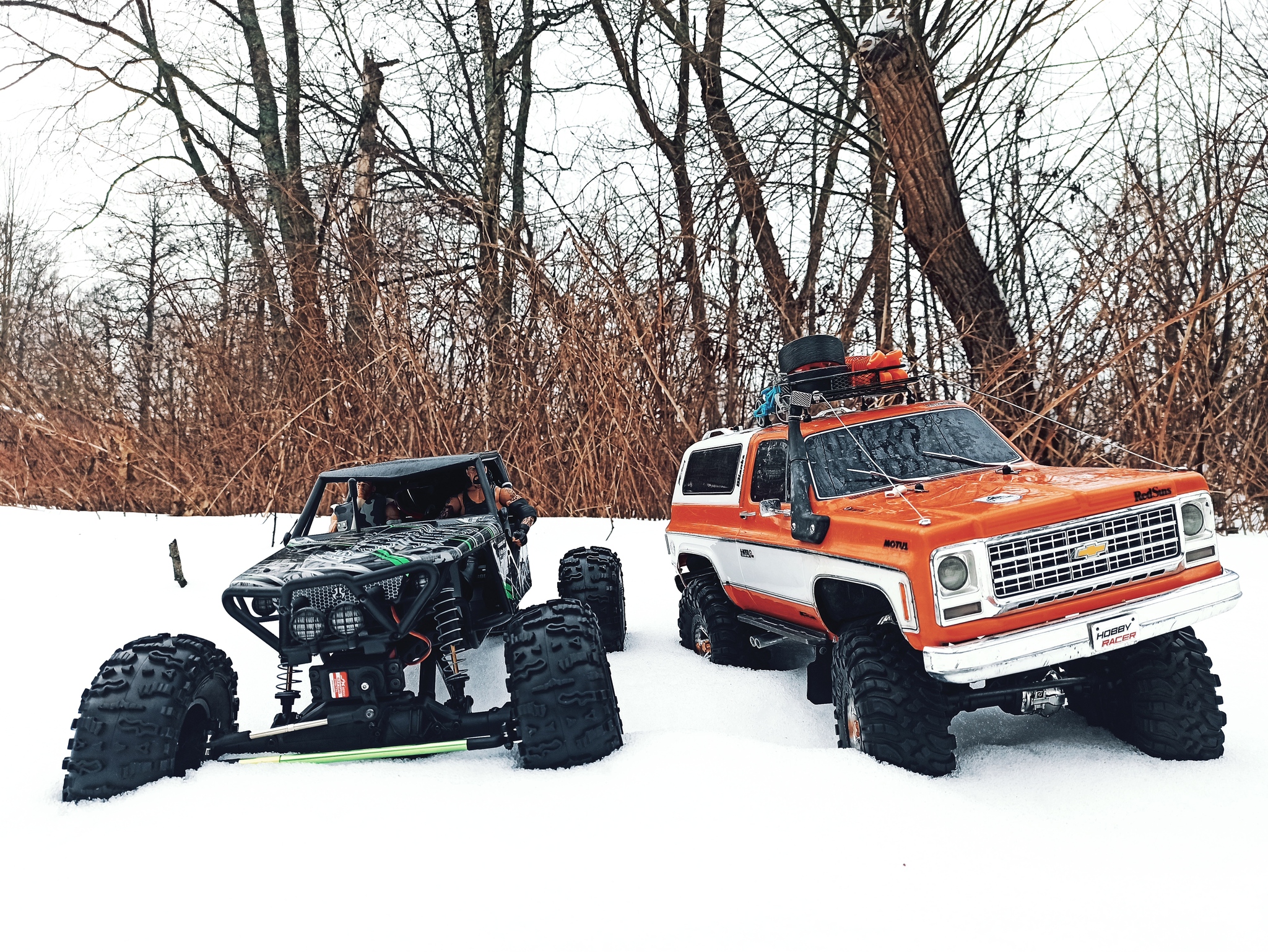 Axial vs Traxxas Пикабу