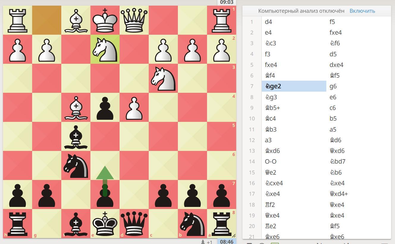 Учебный анализ шахматных партий-7 | Пикабу