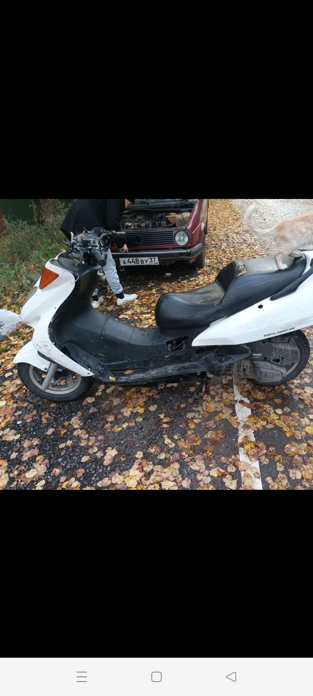 Нужна электросхема на скутер huatian HT 150Есть похожая но не то | Пикабу