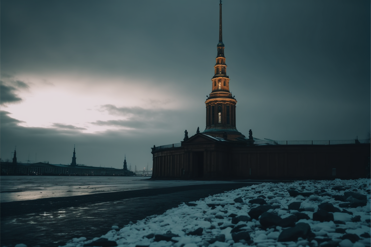 Мрачный Петербург | Пикабу