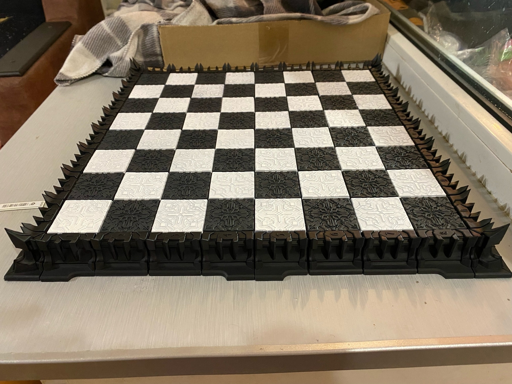 Стол туриста игровой шахматы 750 500х500 620 мм тсти 1091721