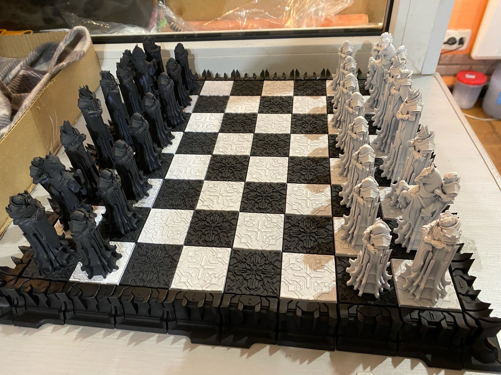 Шахматный набор. Paladin Chess Set | Пикабу