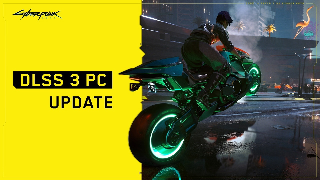 Для Cyberpunk 2077 вышло обновление на ПК, которое добавляет поддержку DLSS  3 и Nvidia Reflex на совместимом оборудовании | Пикабу