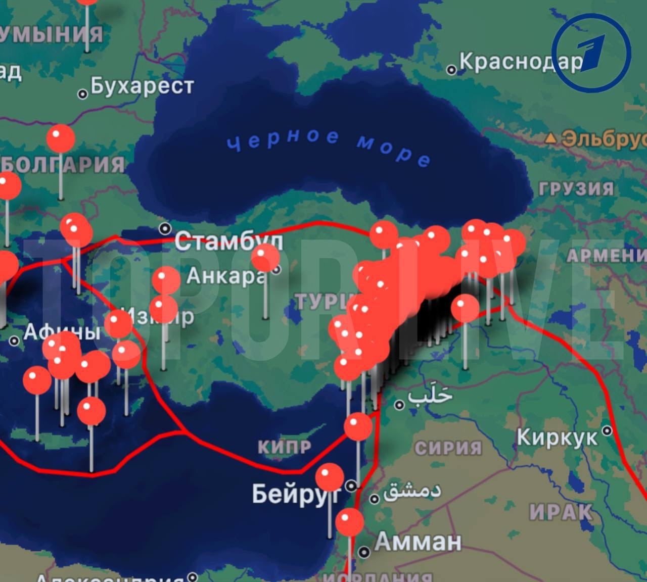 Землетрясение в Турции…... | Пикабу