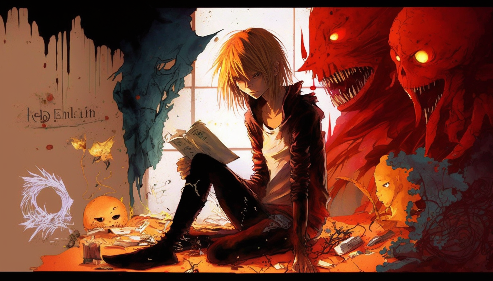 Death Note as a Studio Ghibli anime : r/midjourney