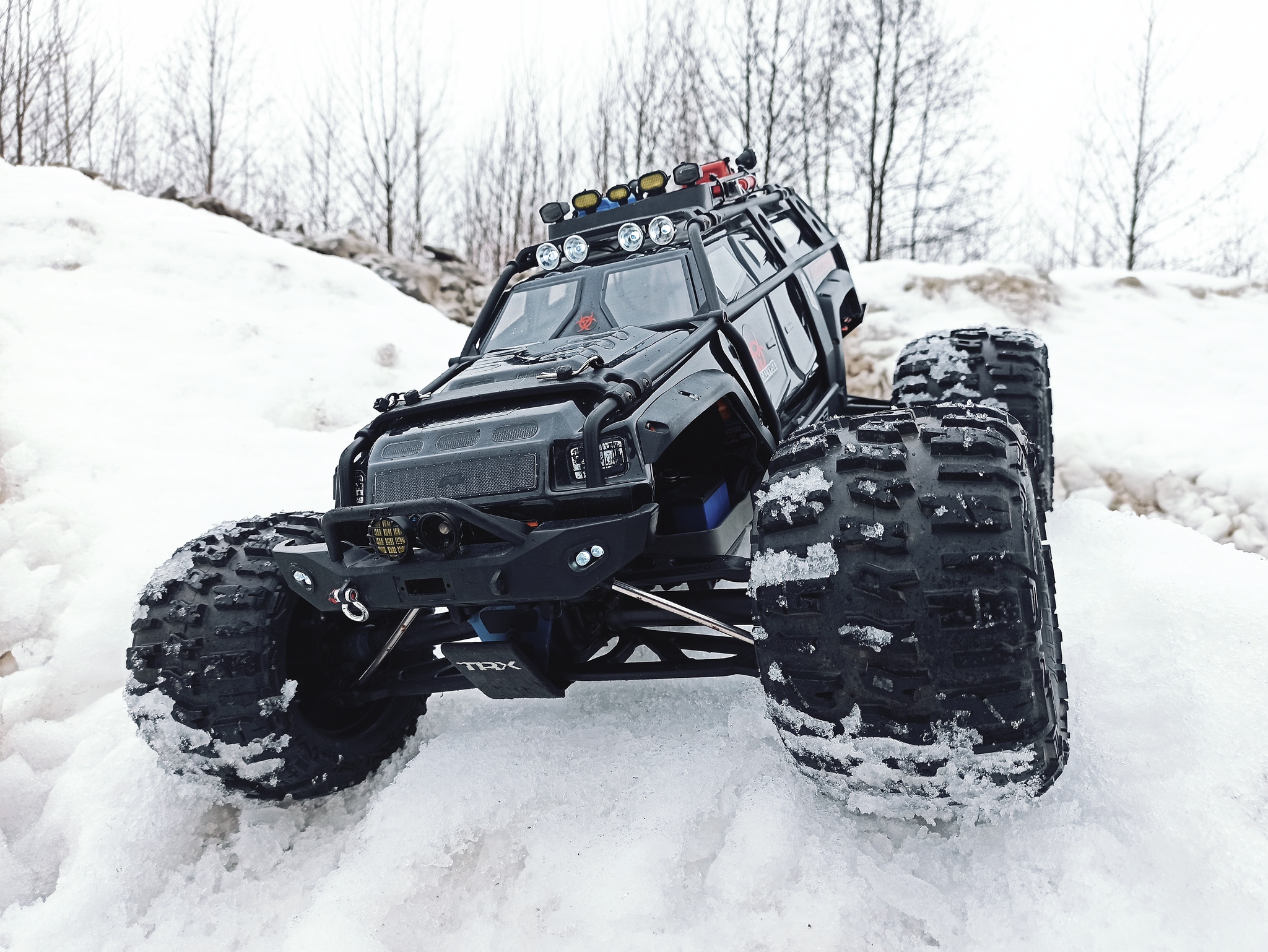 Black RC monster TRX | Пикабу