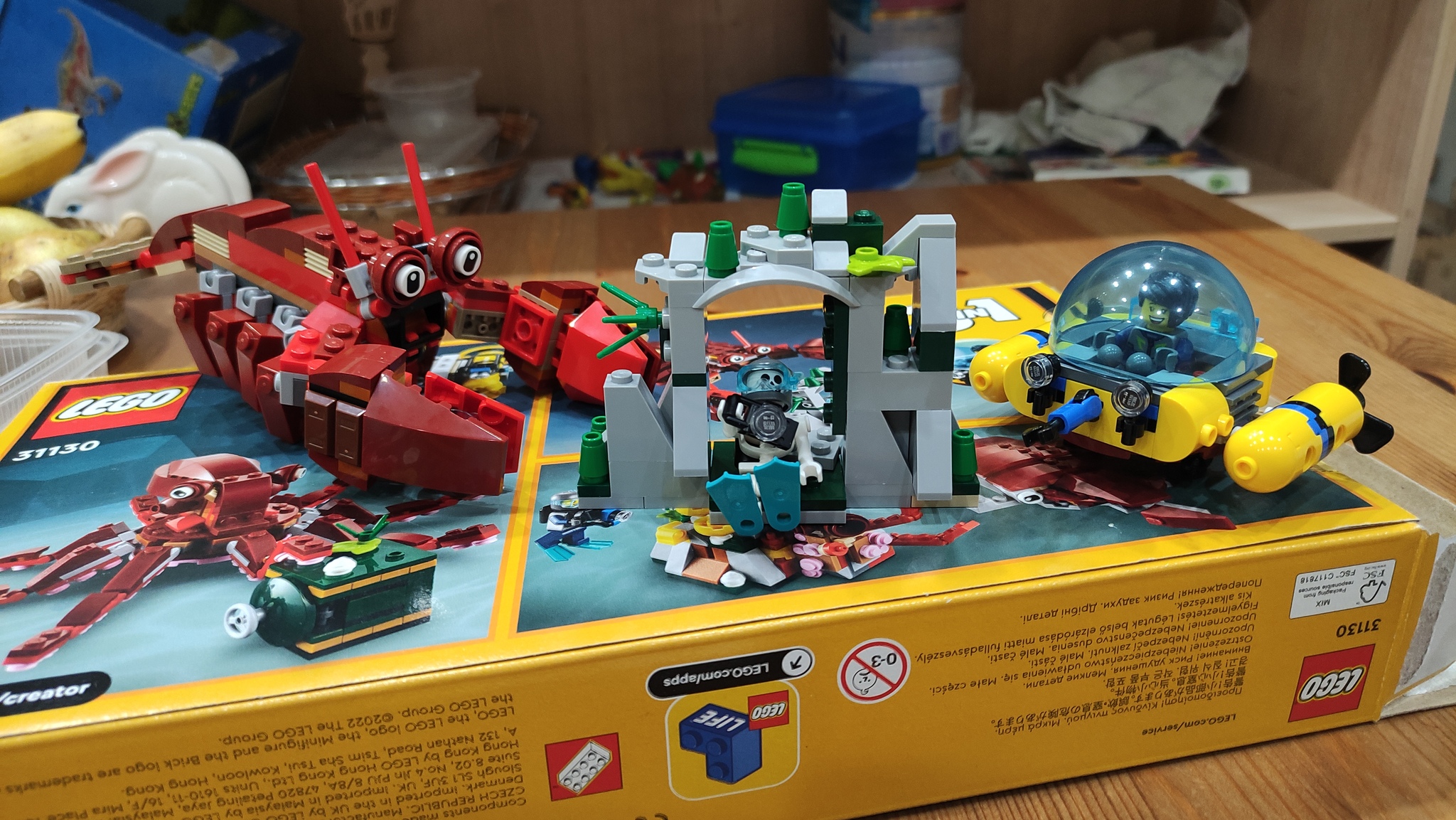 Lego Creator 31130 Подъём затонувшего клада | Пикабу