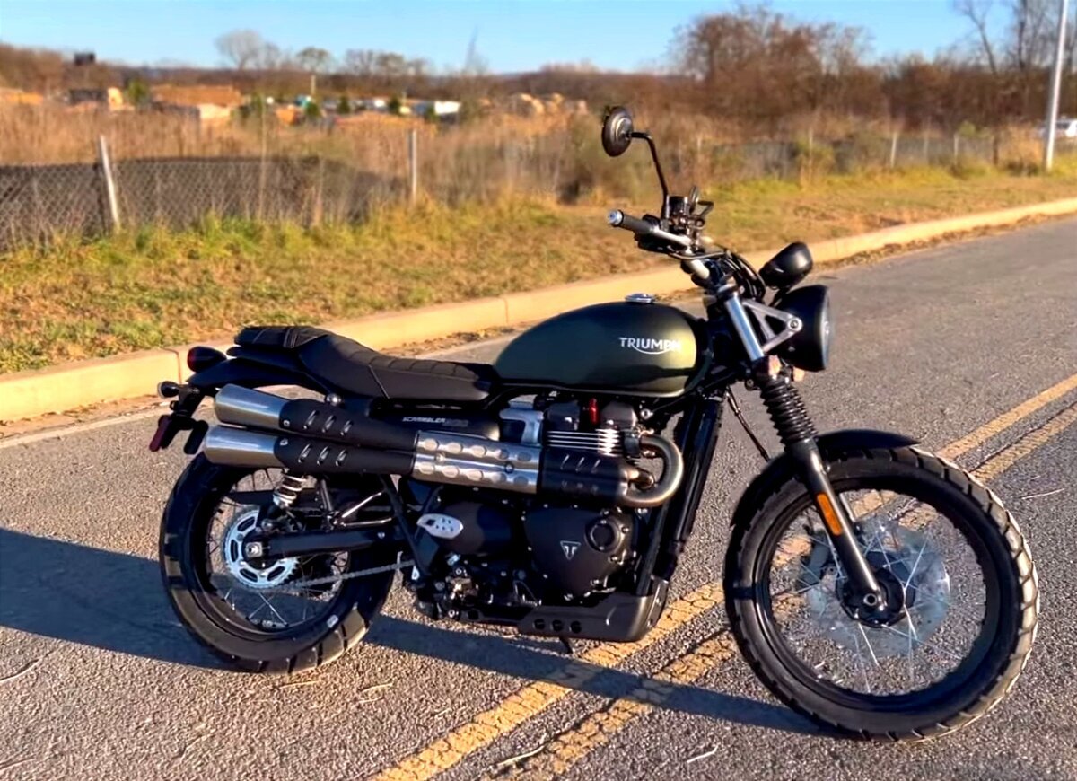 Triumph Scrambler - Триумфальный мотоцикл, который не ударит в грязь лицом  | Пикабу