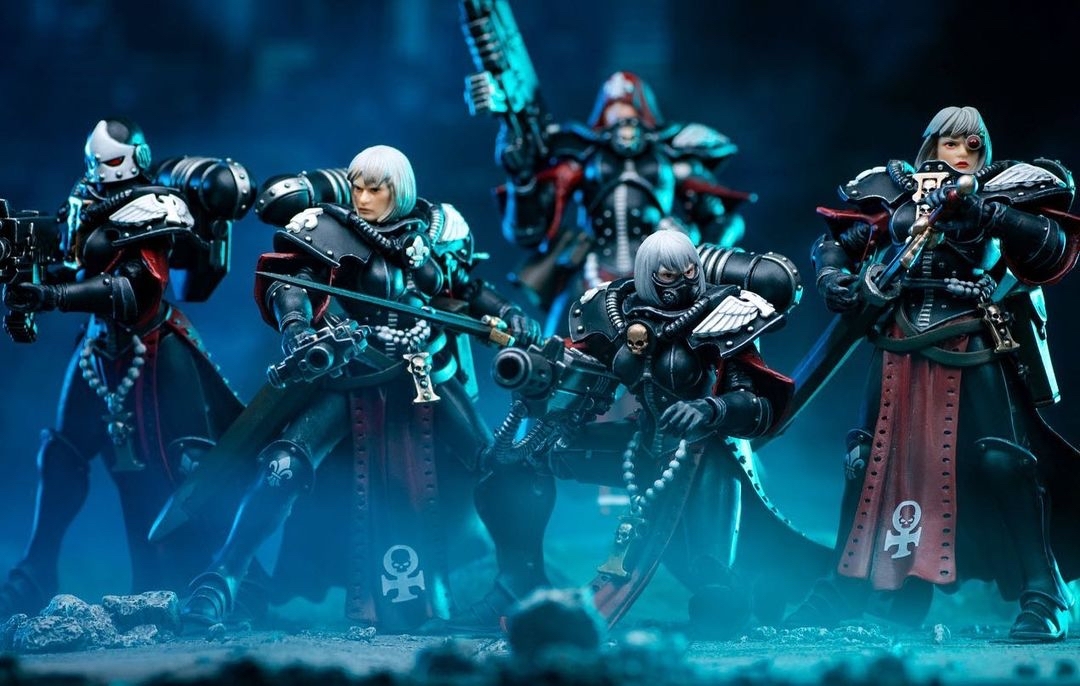 Сестры битвы Warhammer 40000 (экшн фигурки, масштаб 1:18) | Пикабу