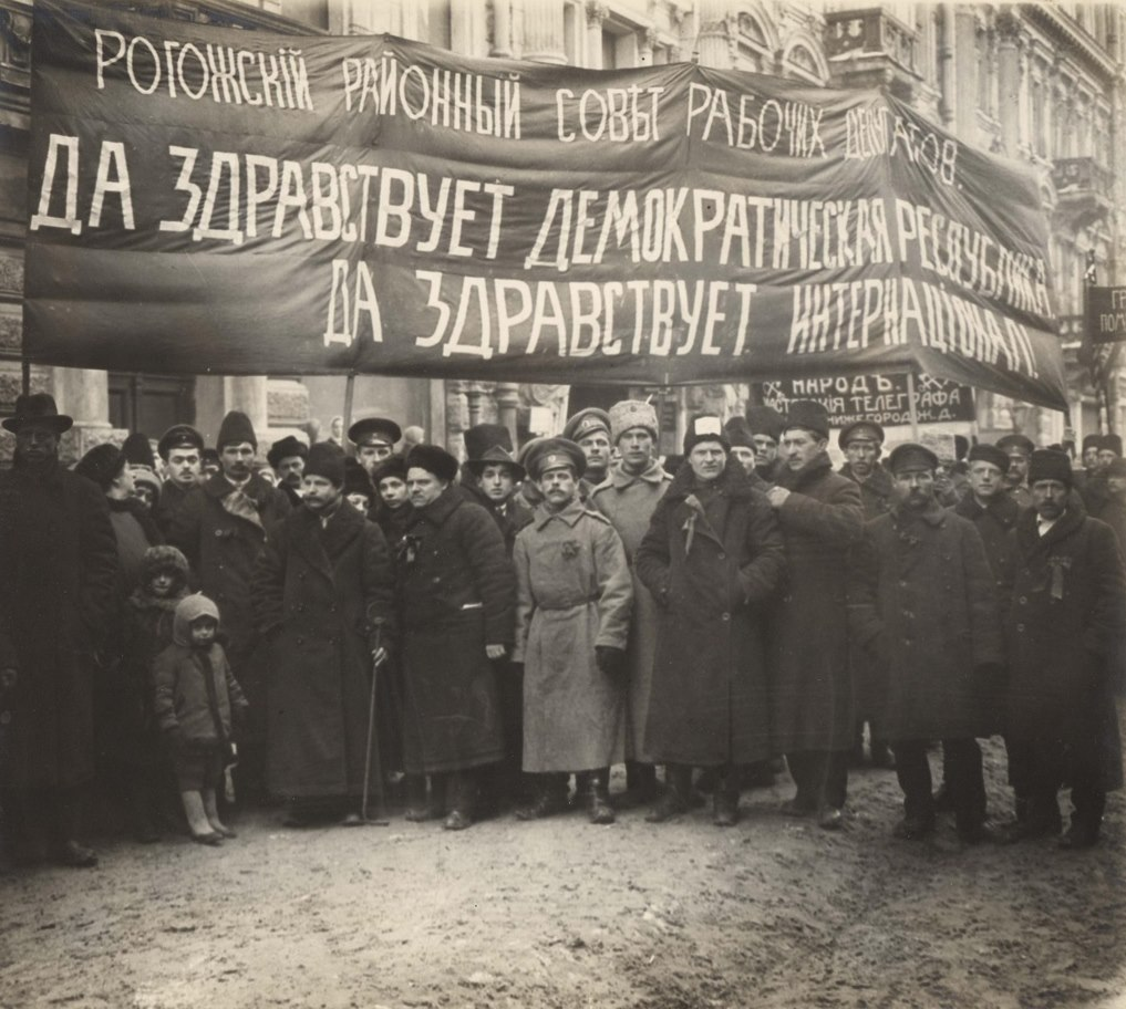 Москва в дни февральской революциии празднования 1 мая 1917 года | Пикабу