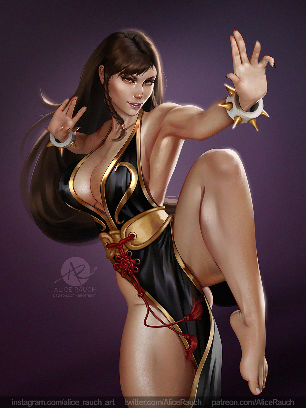 Chun-LI by Alice Rauch | Пикабу