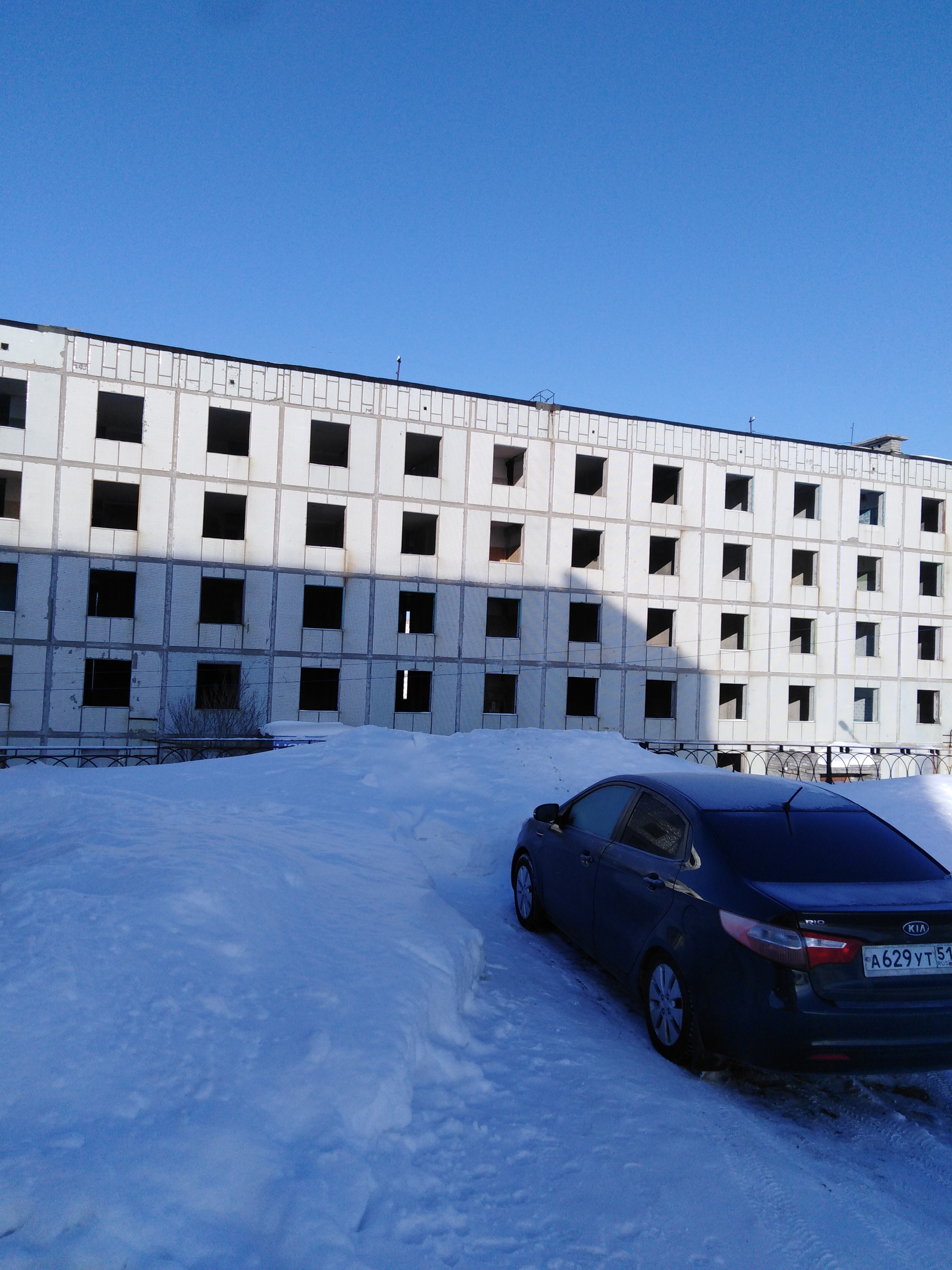 В каком городе снимали полярный