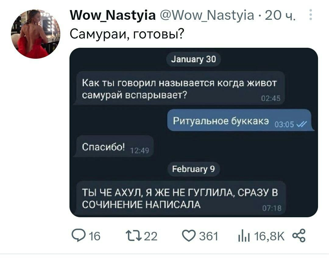 Самураев мем | Пикабу