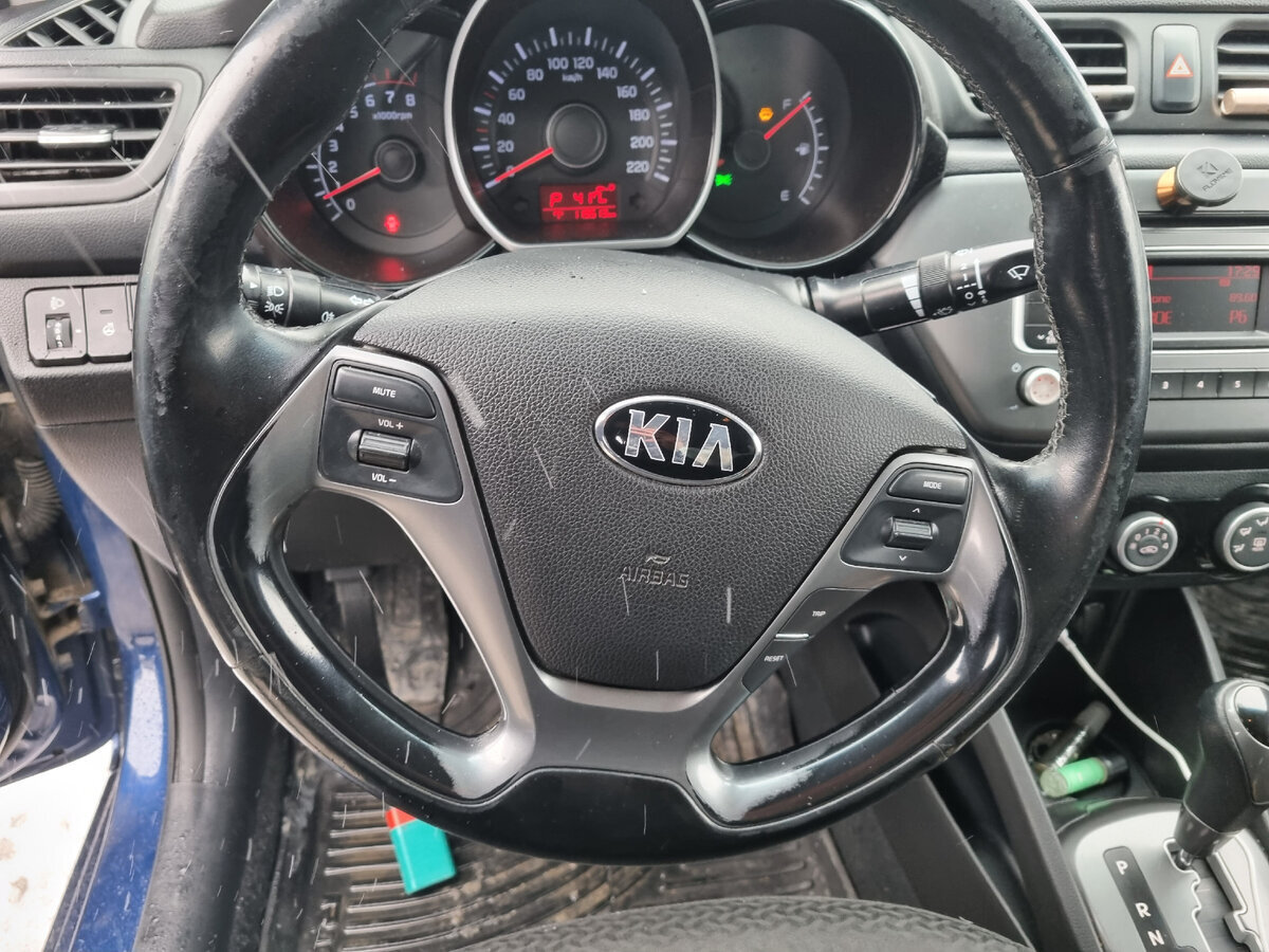 Любителям толщиномера посвящается. Kia Rio 3 