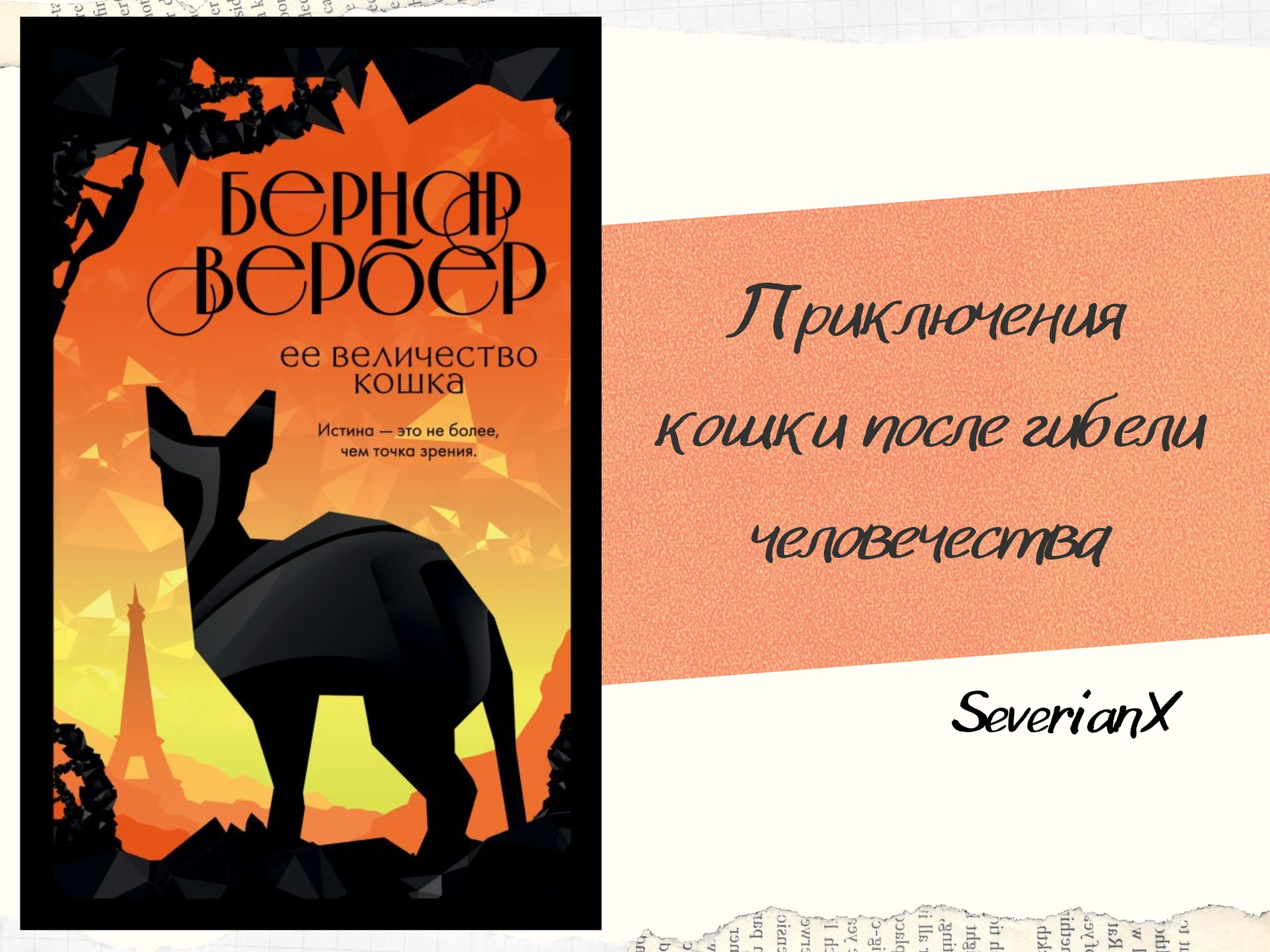 Бернар Вербер «Её величество кошка» | Пикабу