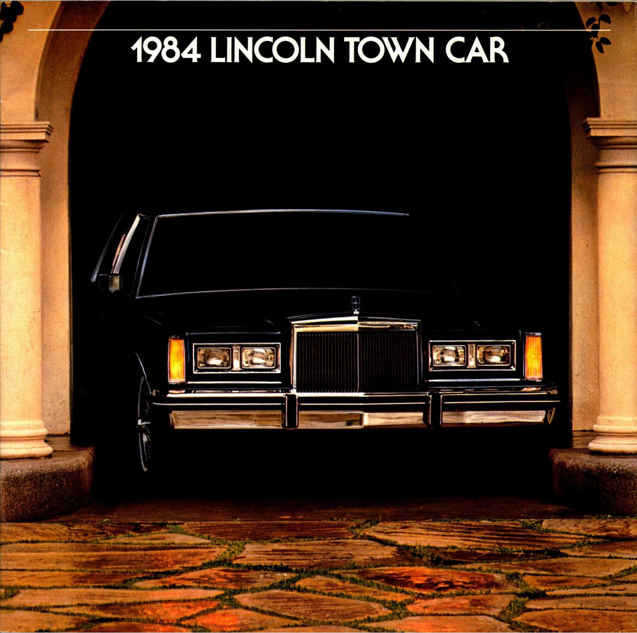 Брошюра Lincoln Town Car 1984 год | Пикабу