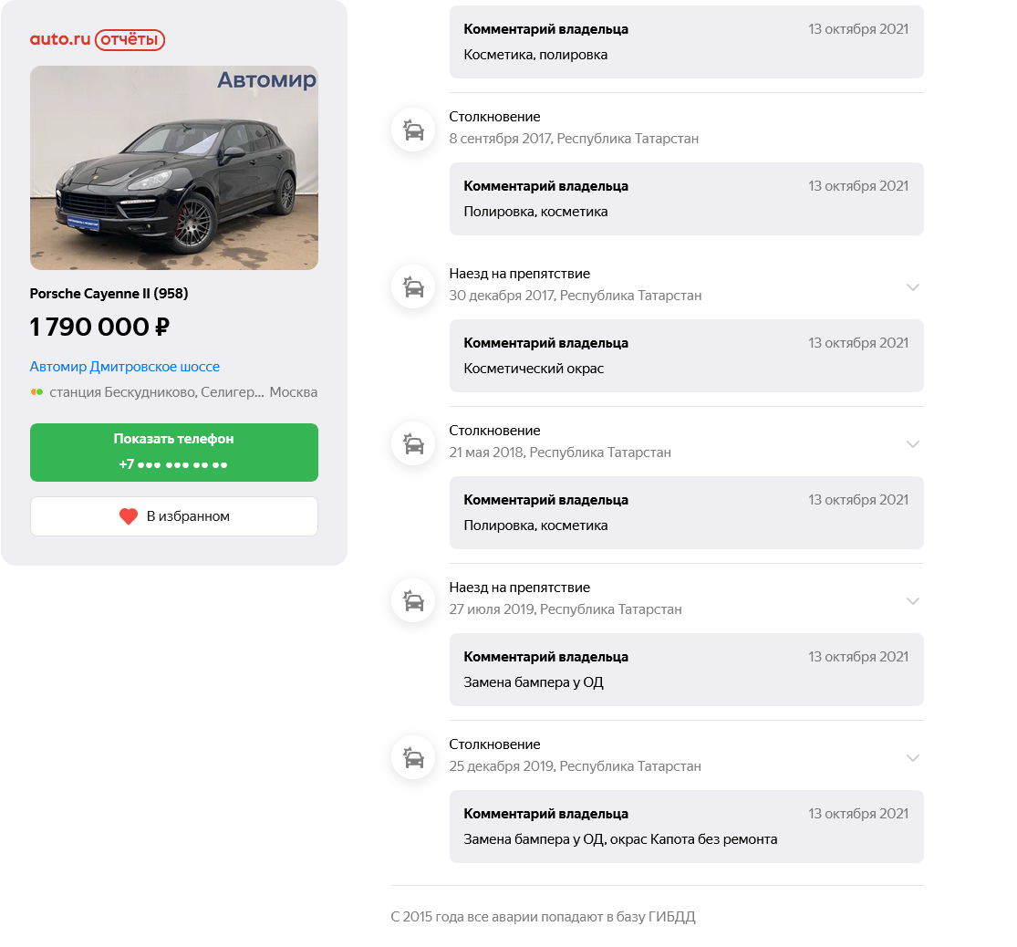 Porsche Cayenne, 2013 ,застрахуй братуху и опять авто ру | Пикабу