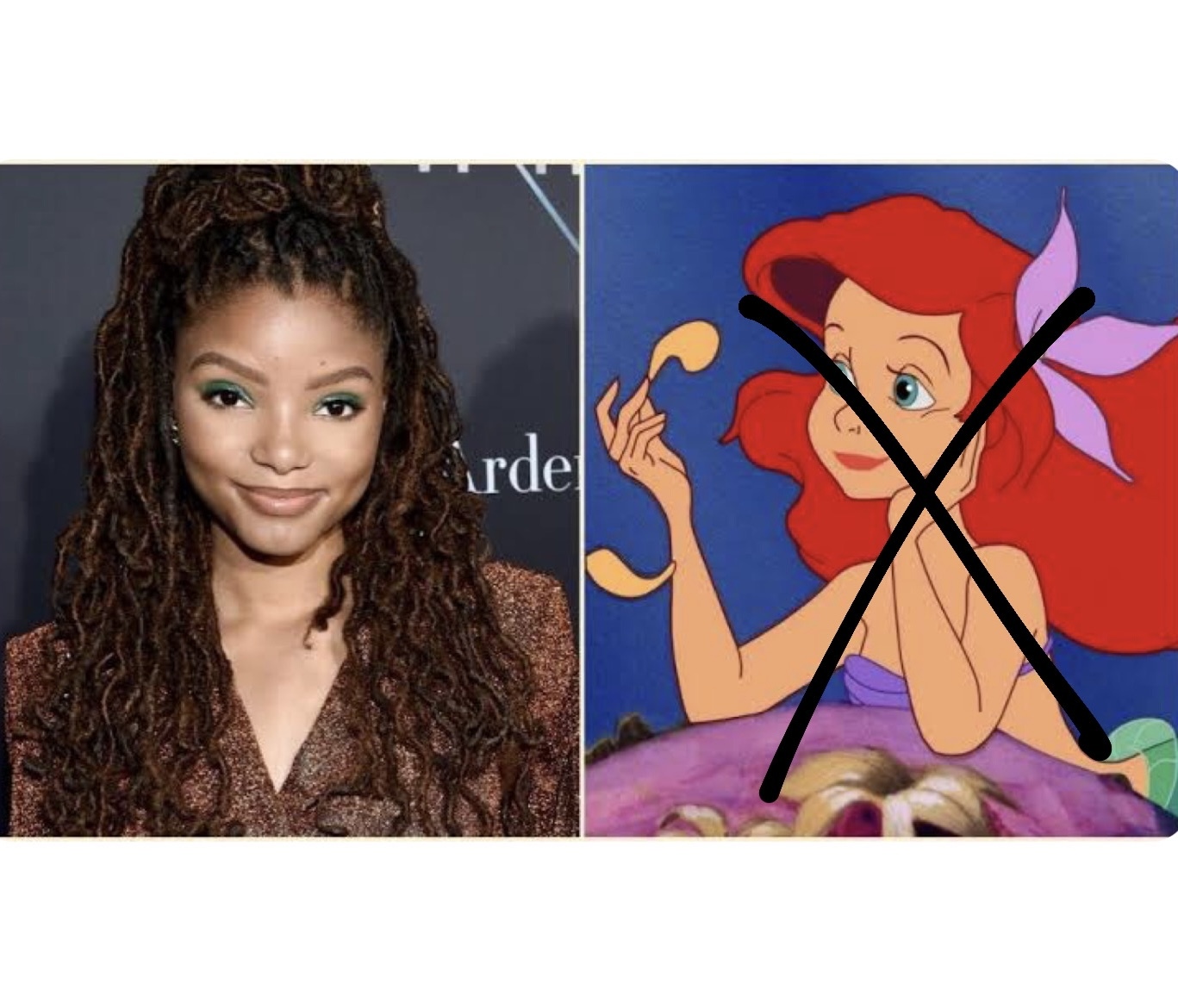 Новая Ариэль, не та за кого себя выдает | Пикабу