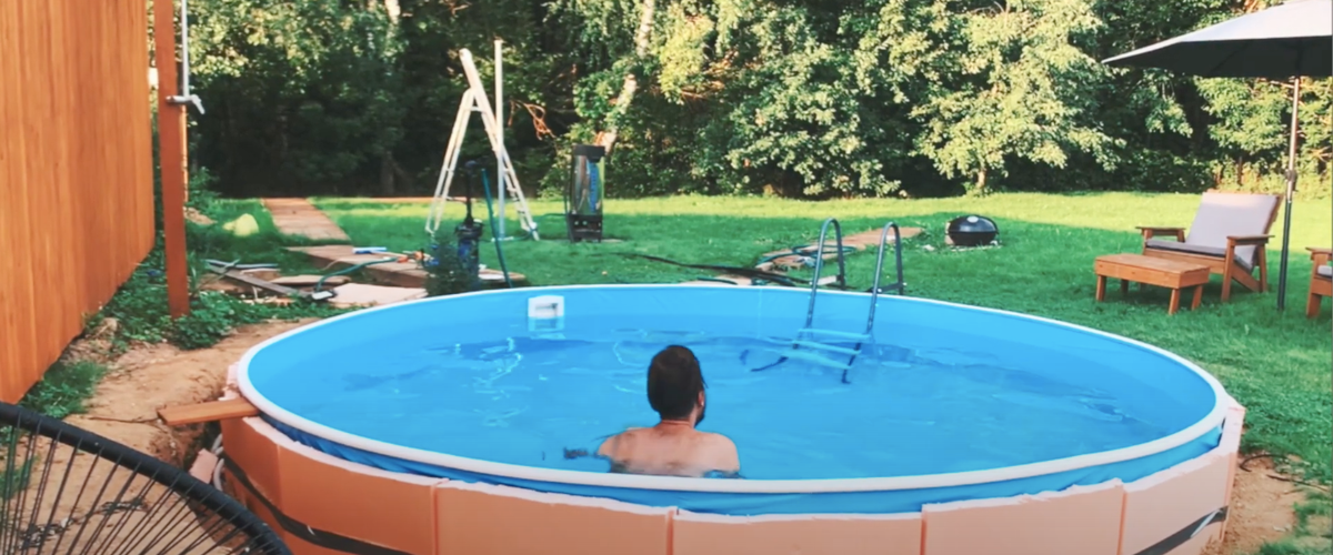 Как сделать бассейн у себя во дворе
