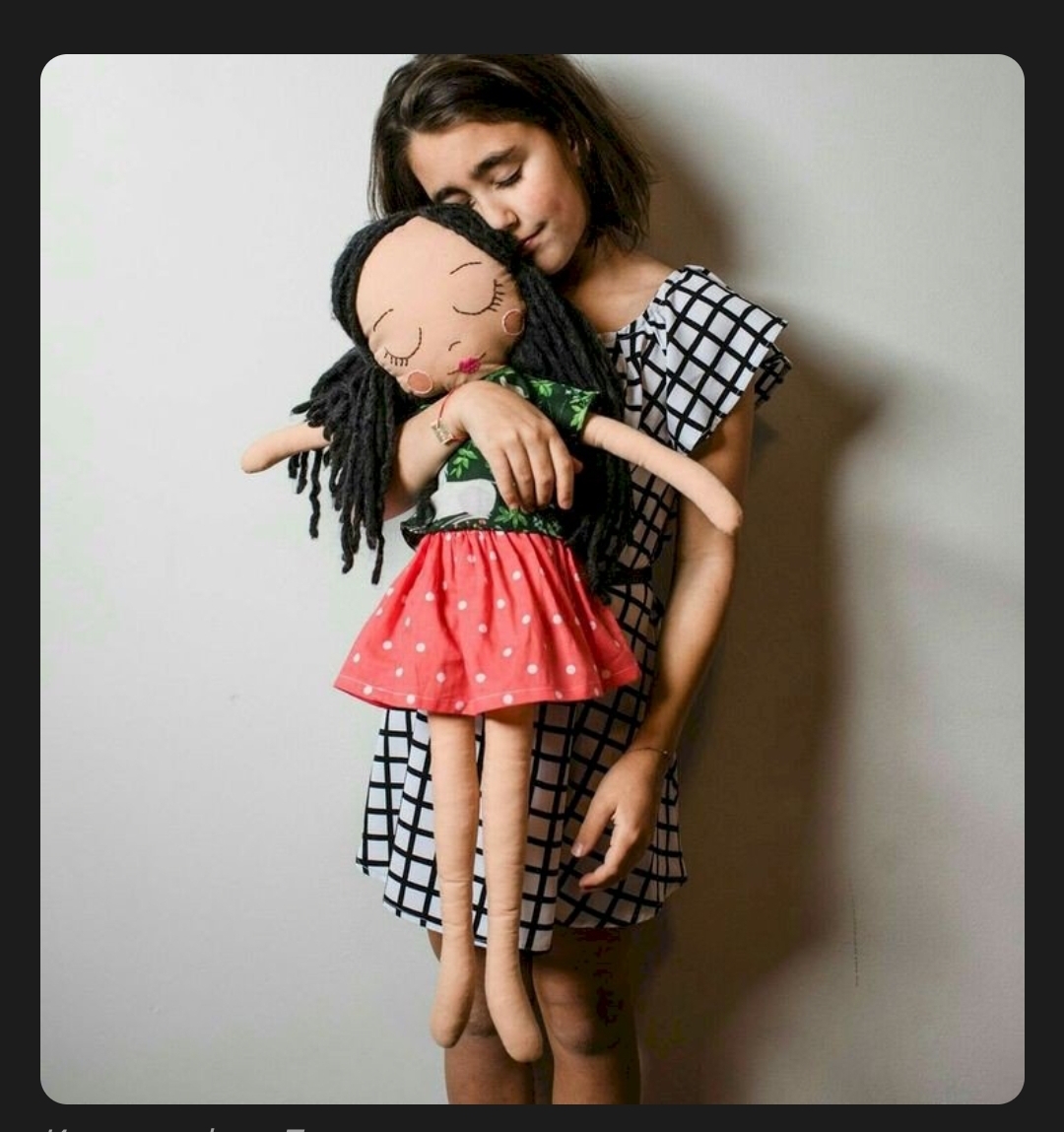 Как сшить текстильную куклу своими руками