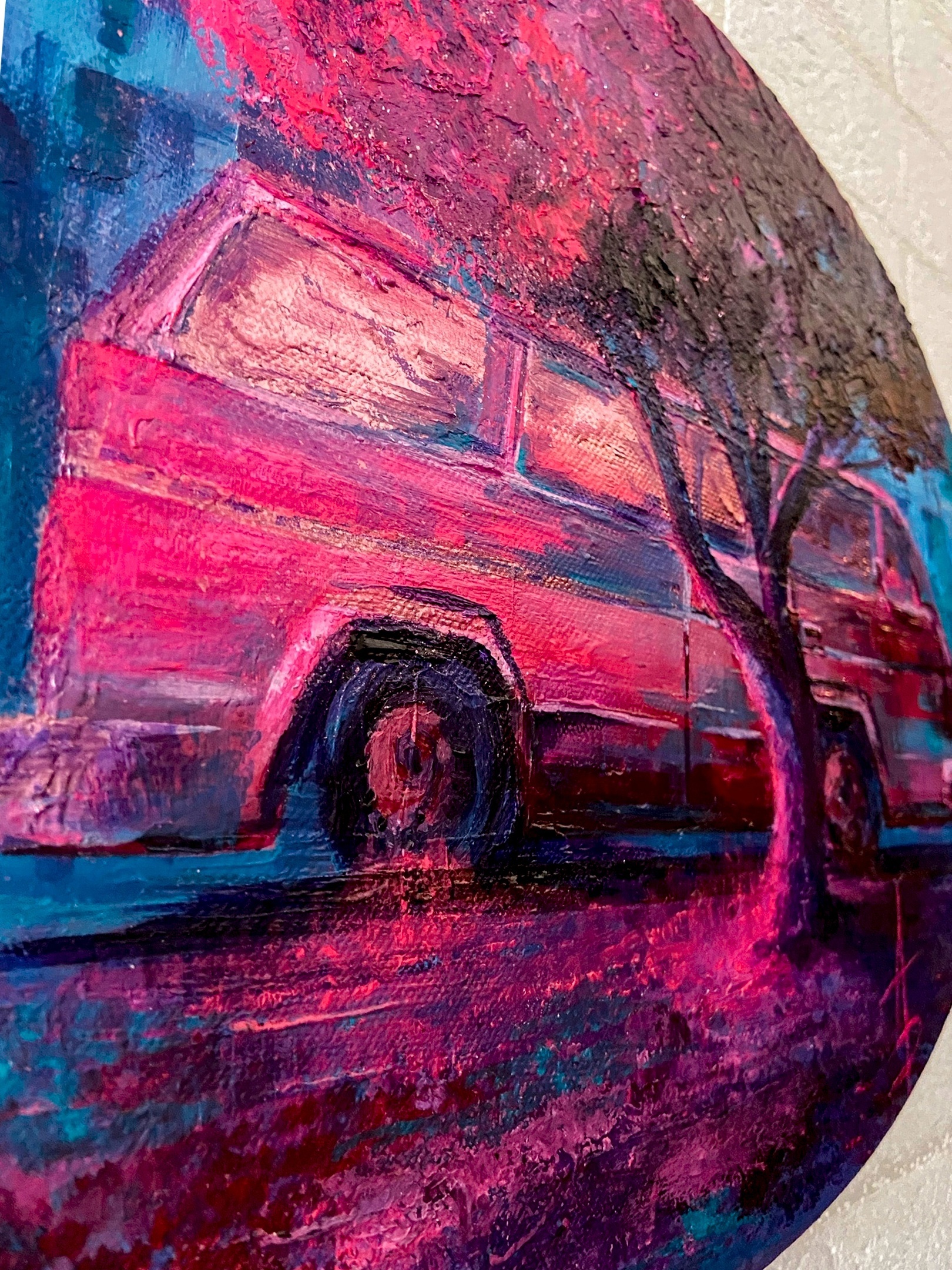 Розовый минивэн | Пикабу