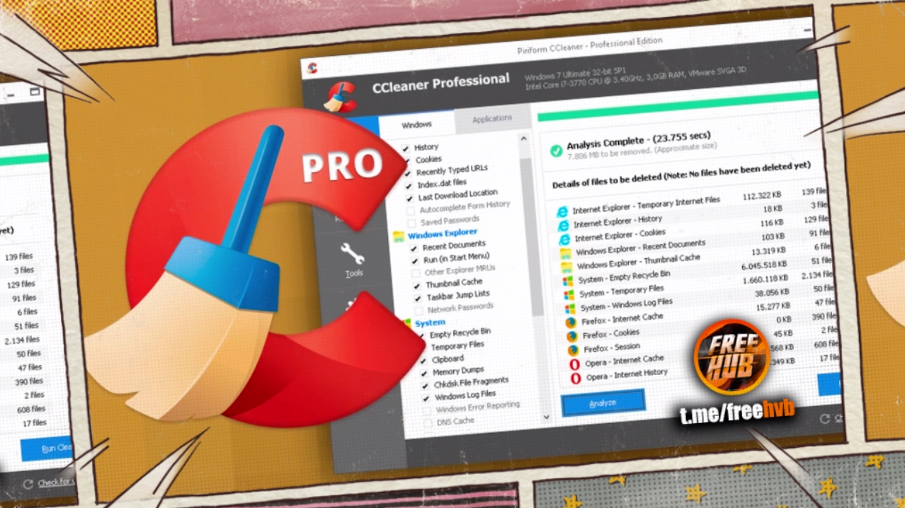 Как бесплатно получить CCleaner Pro - навсегда? | Пикабу