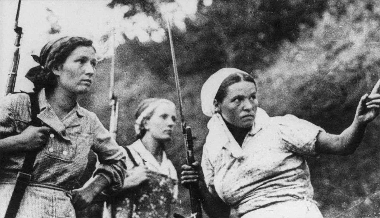 Три советские партизанки | Пикабу