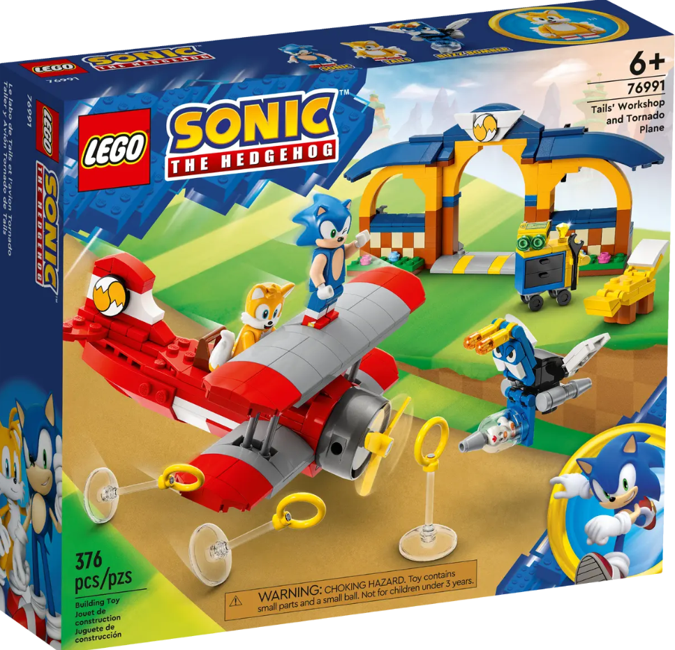 SEGA и LEGO анонсировали четыре новых набора LEGO® Sonic the Hedgehog™ |  Пикабу