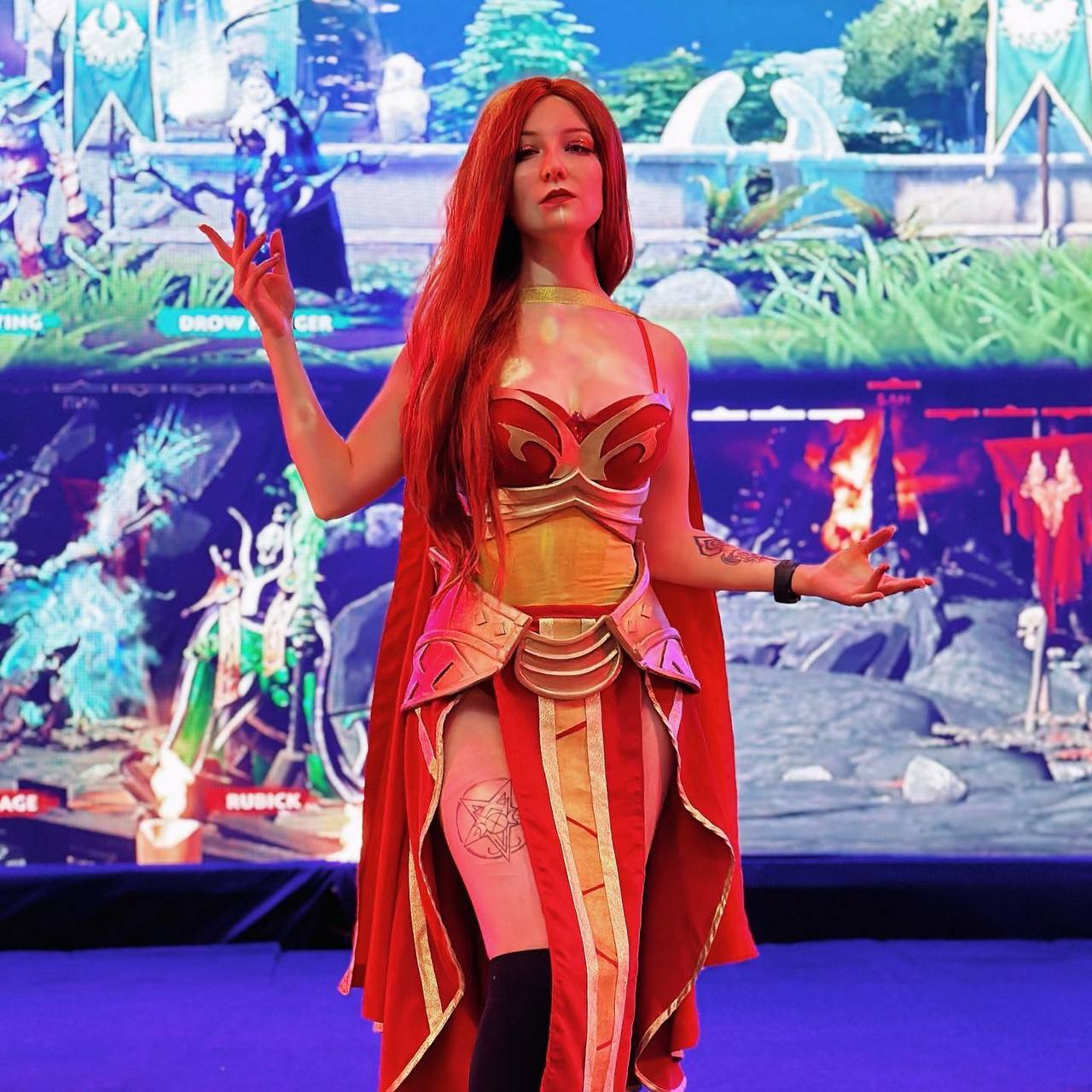 Lina cosplay dota фото 78