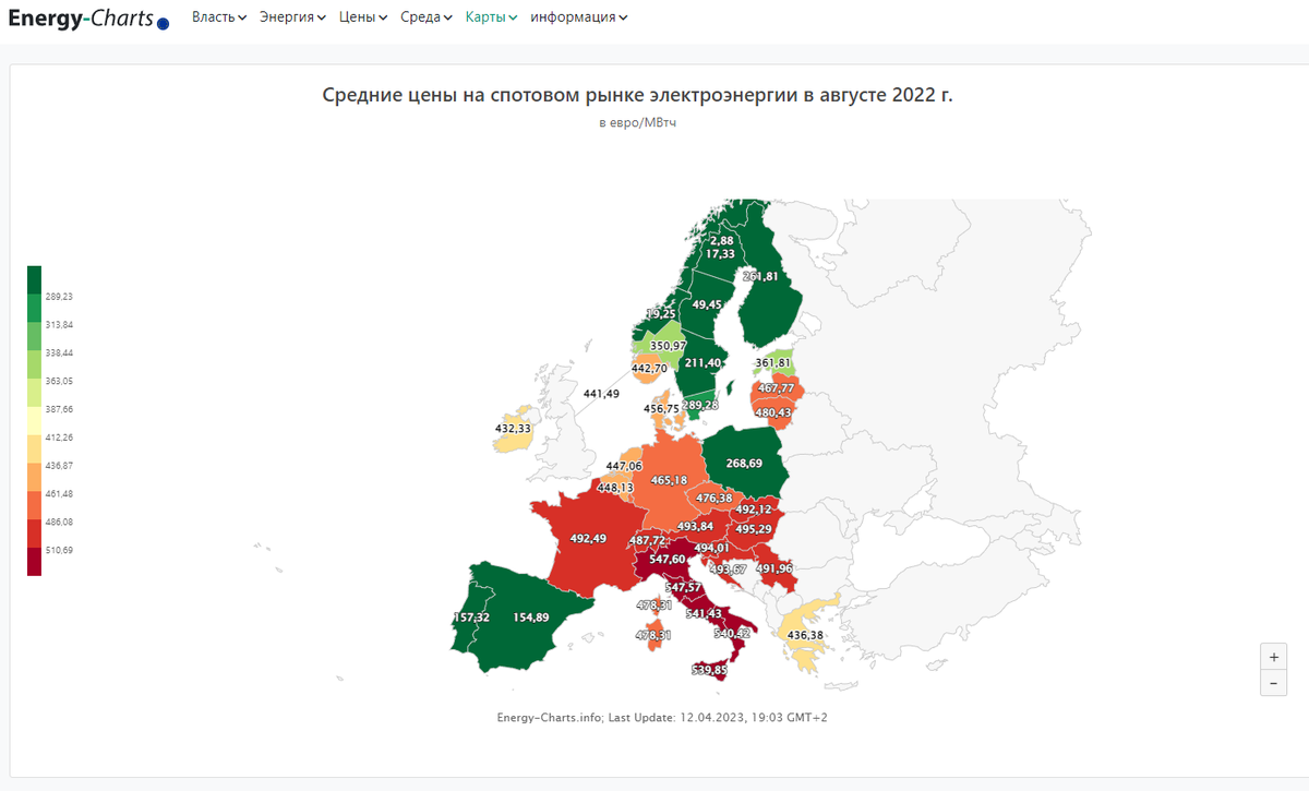 Зеленая энергетика обрушила цены в Европе | Пикабу