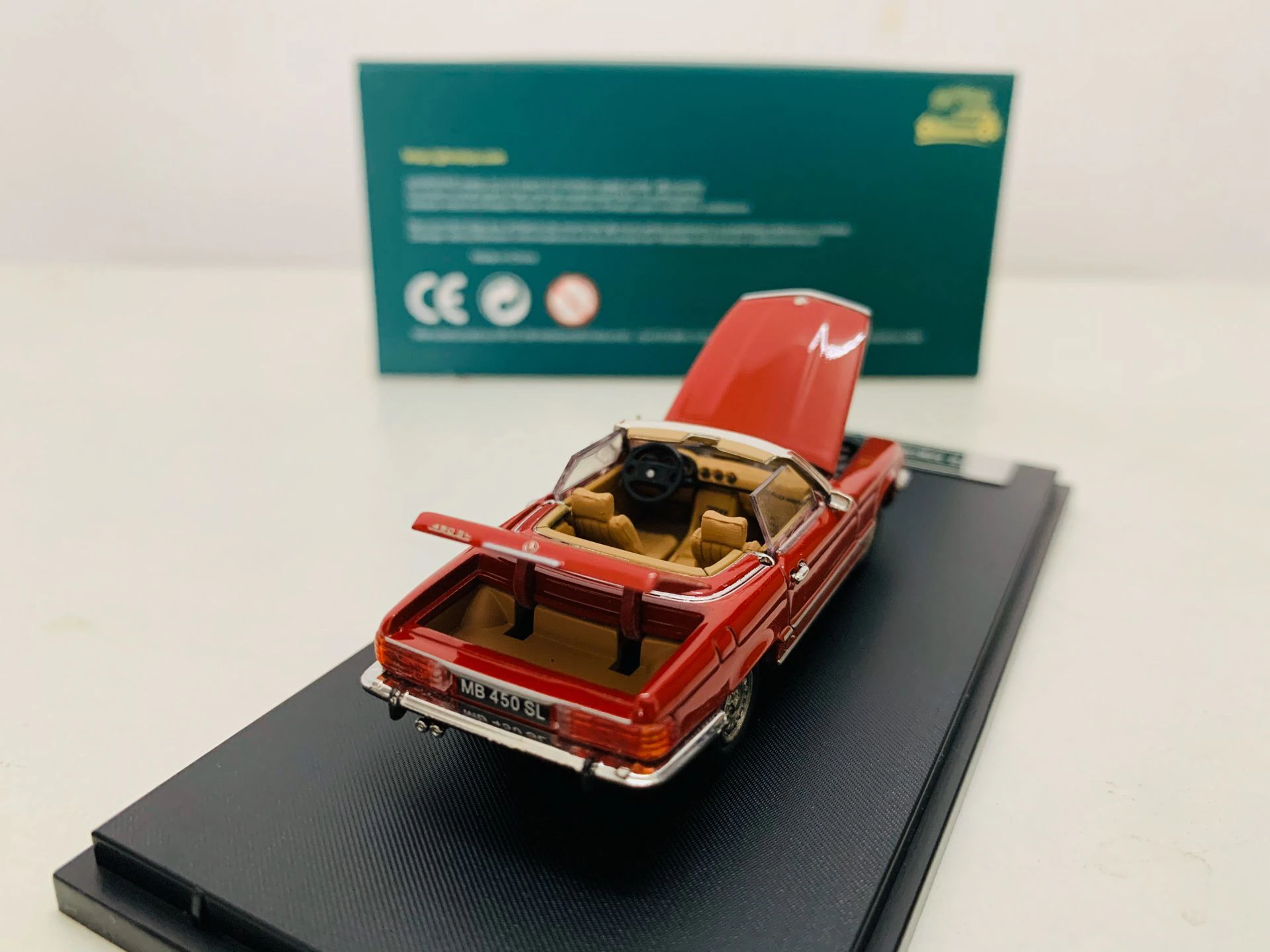 1973 Mercedes-Benz 450SL Roadster в масштабе 1:64 | Пикабу