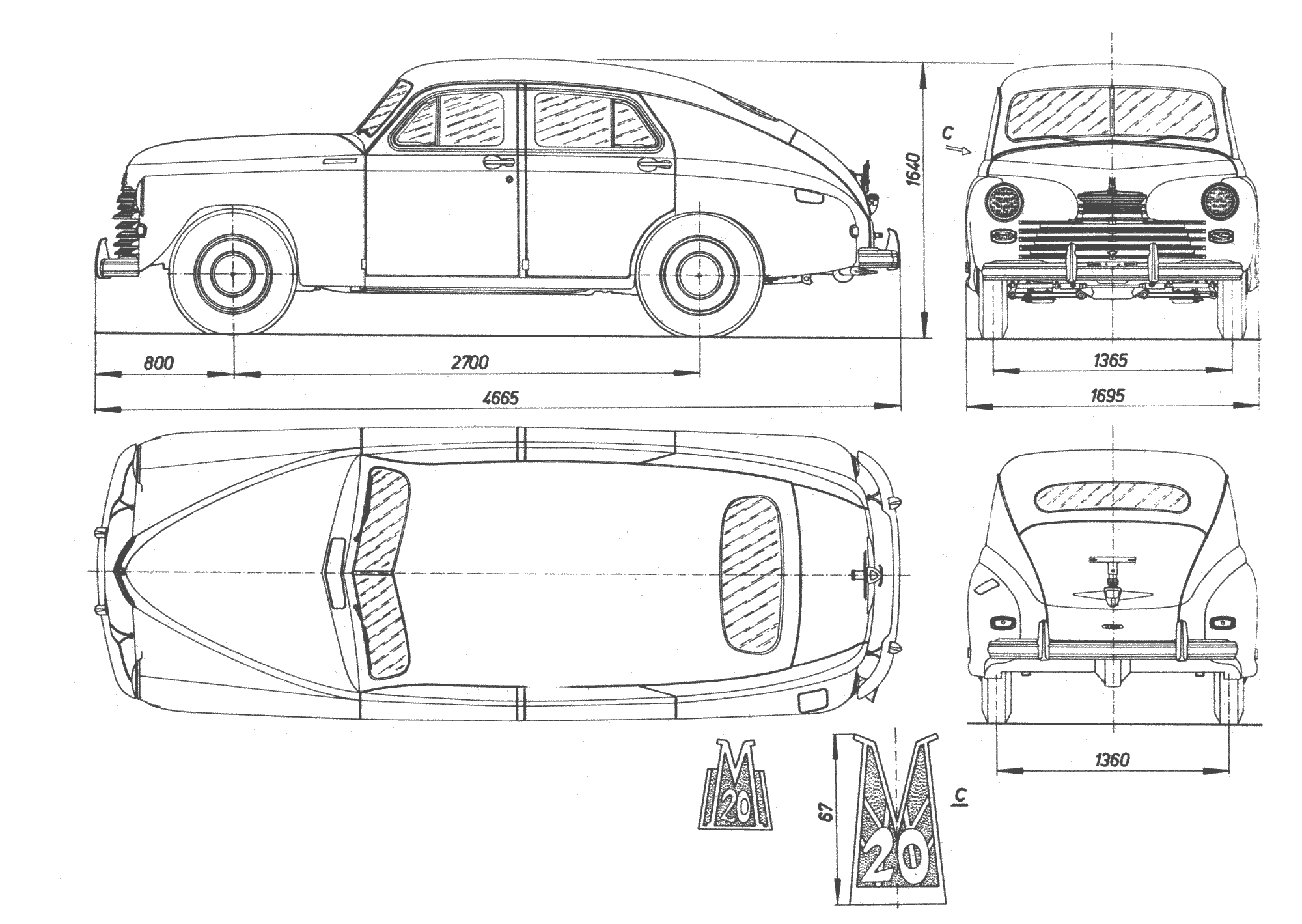 ГАЗ М-20 