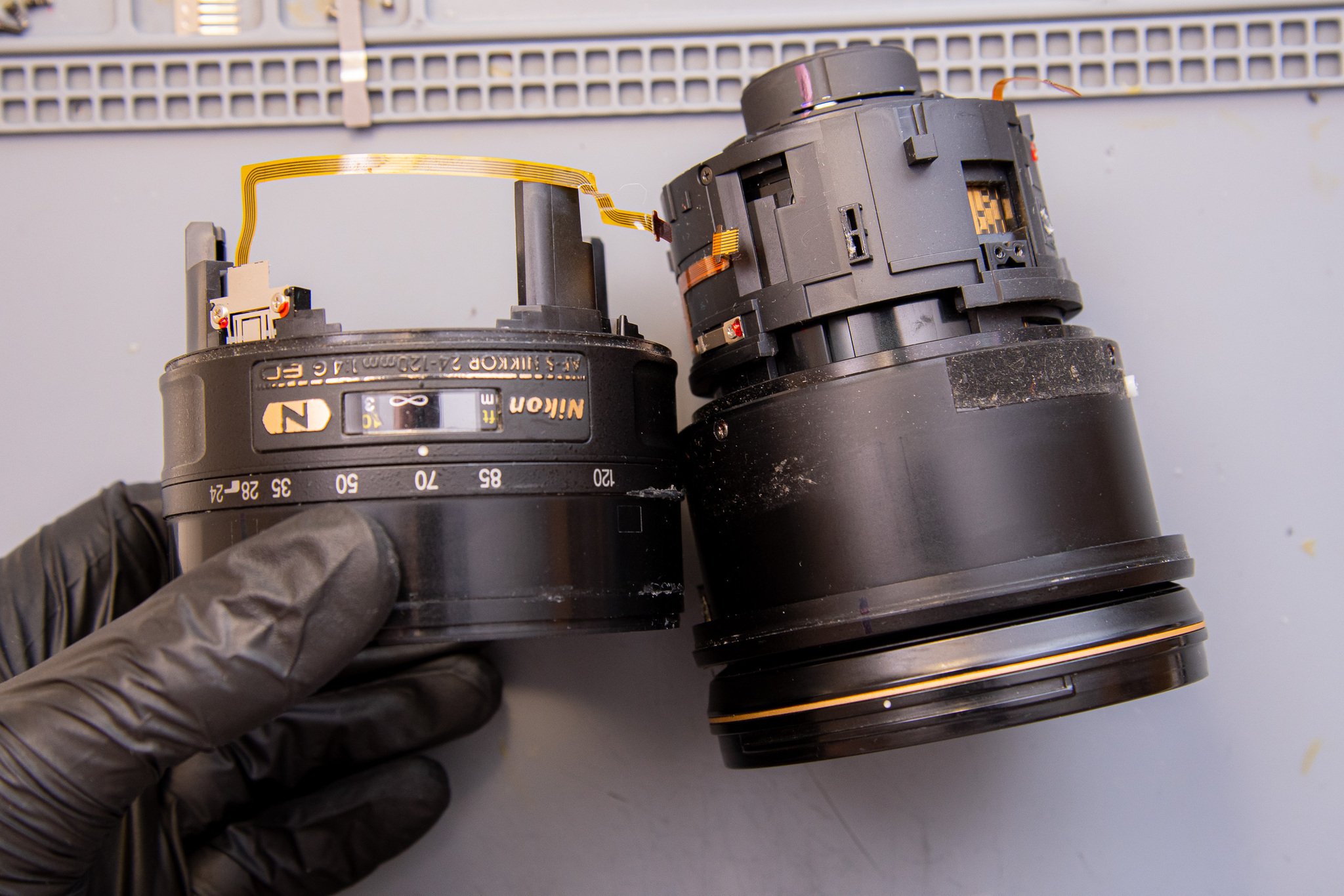 Ремонт объектива Nikon 24-120mm 1:4G | Пикабу