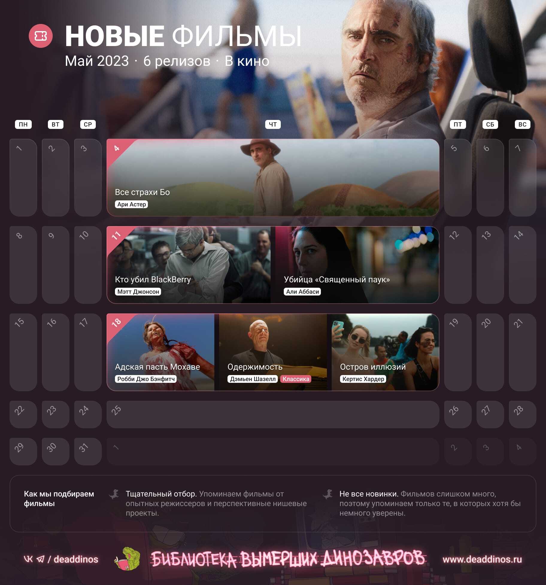 Новые фильмы (в кино) — май 2023 | Пикабу