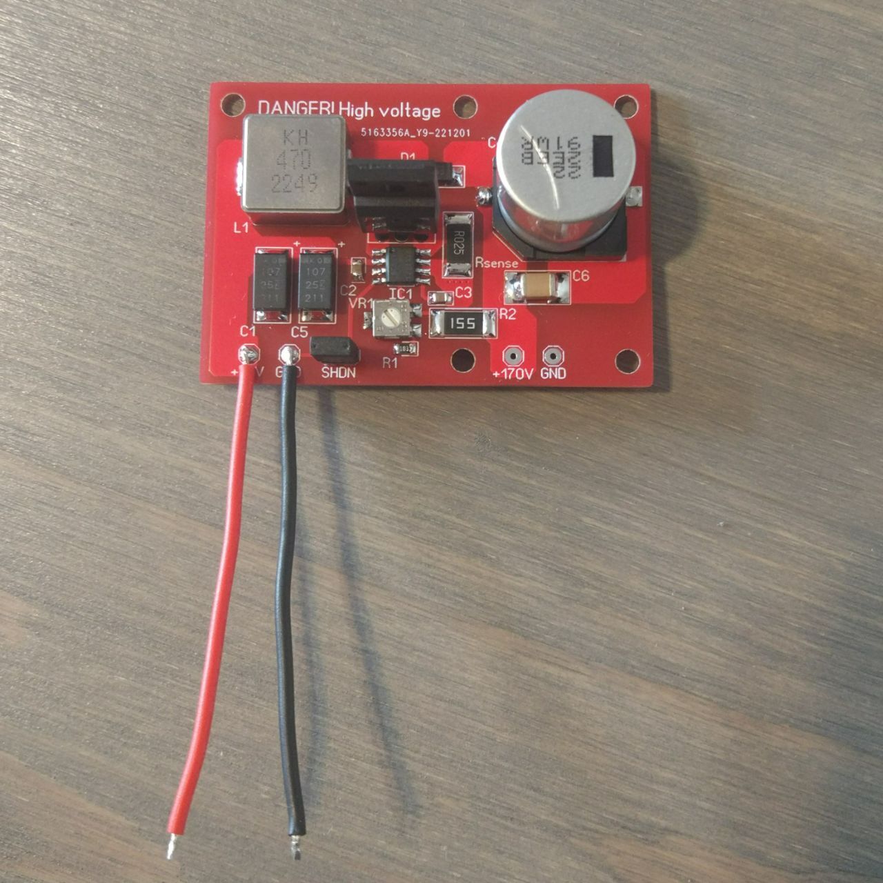 Источник питания для ГРИ на MAX1771 | Пикабу