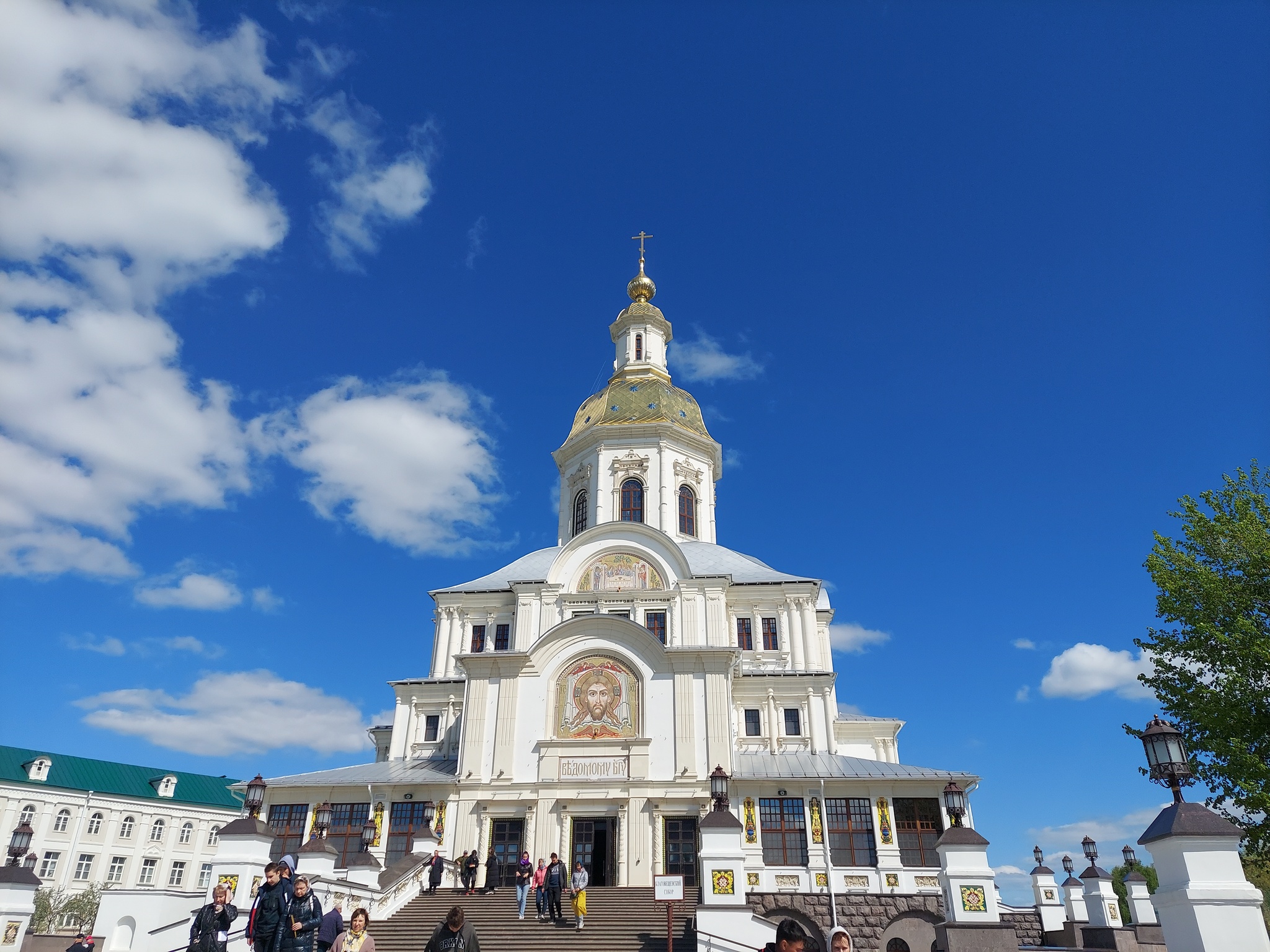 Свято-Троицкий Серафимо-Дивеевский женский монастырь. Нижегородская  область, село Дивеево | Пикабу